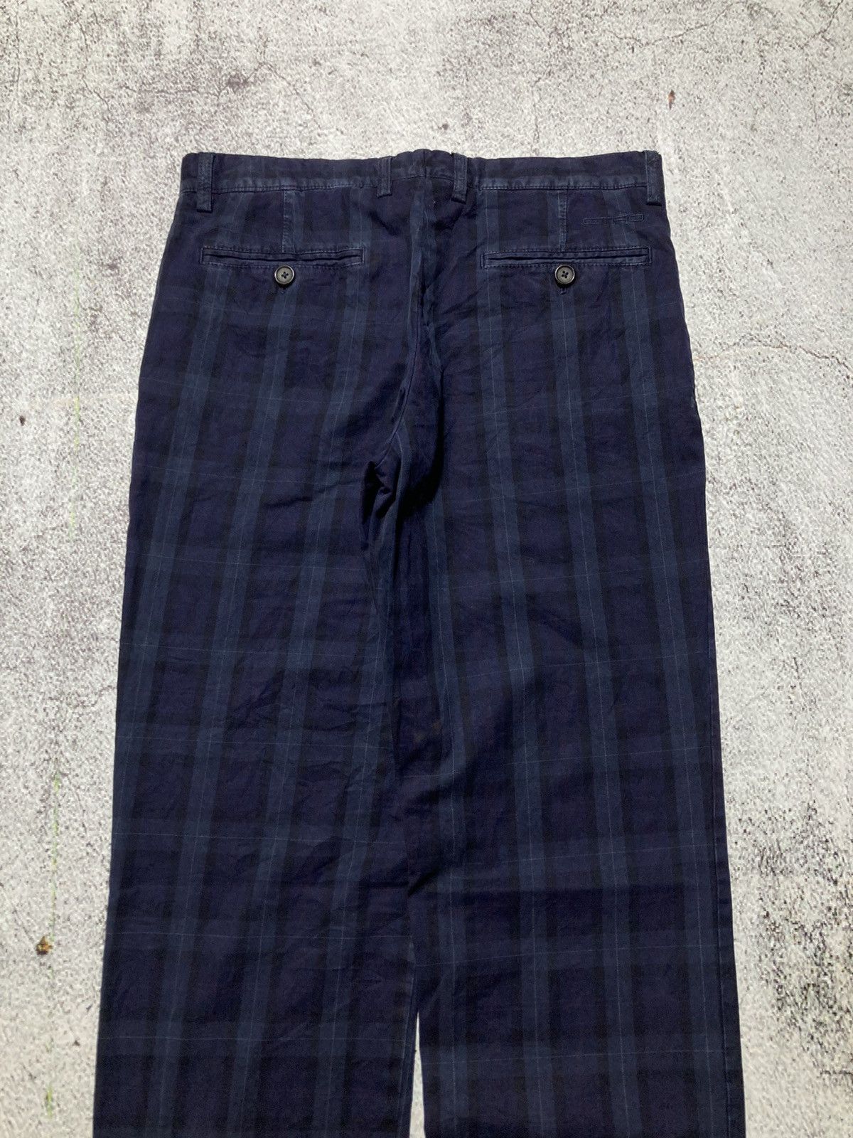 Etro 🇮🇹 Etro Made In Italy Casual Tartan Plaid Pants Luxury Size US 30 / EU 46 - 10 Thumbnail