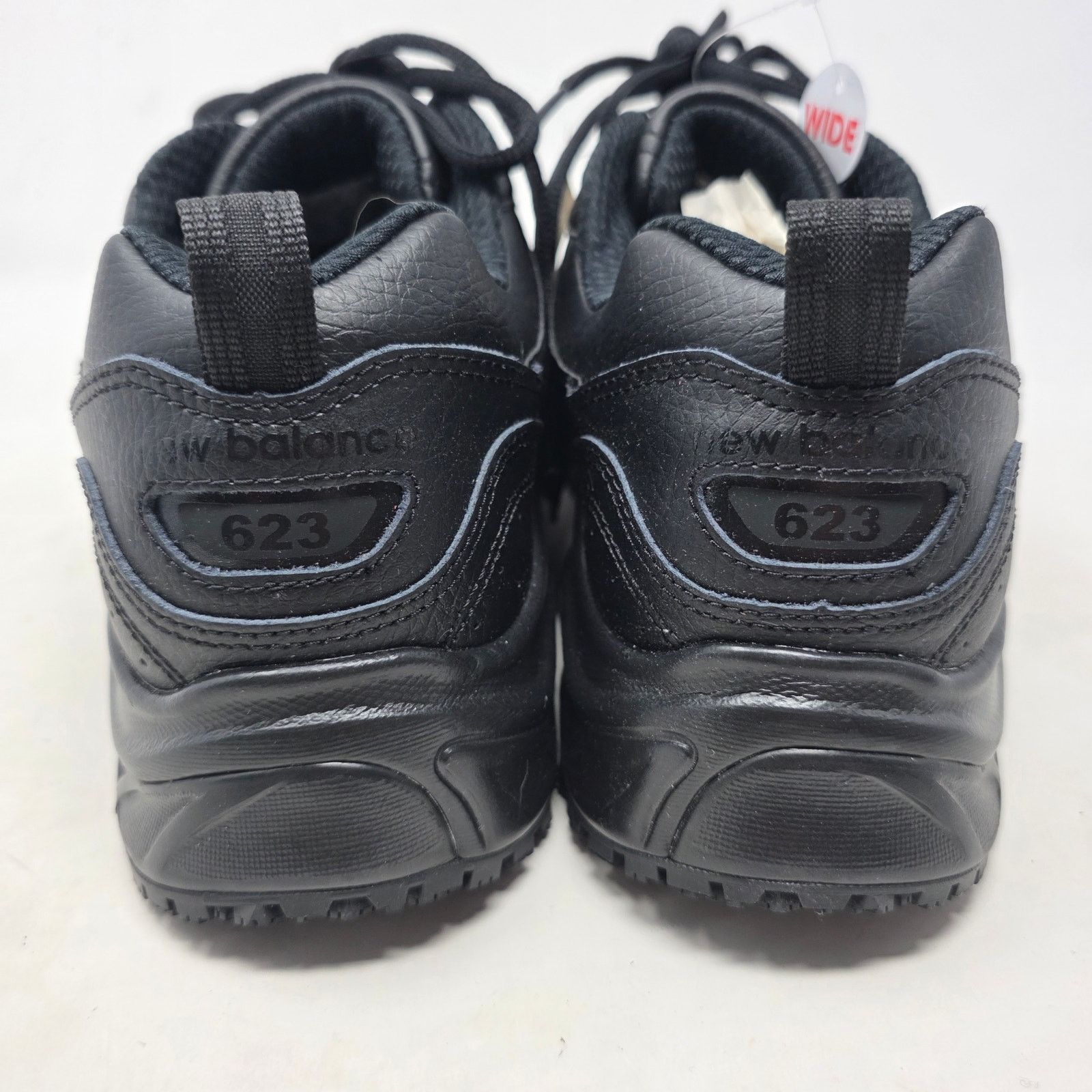 New Balance New Balance 623v3 Mens Black Slip Resistant Leather 92E Wide Size US 9 / EU 42 - 5 Thumbnail