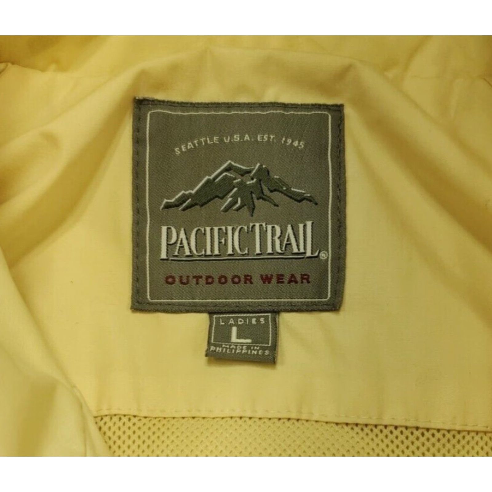 Vintage VINTAGE Pacific Trail Chore Barn Coat Womens L Yellow Long Jacket Size L / US 10 / IT 46 - 7 Thumbnail
