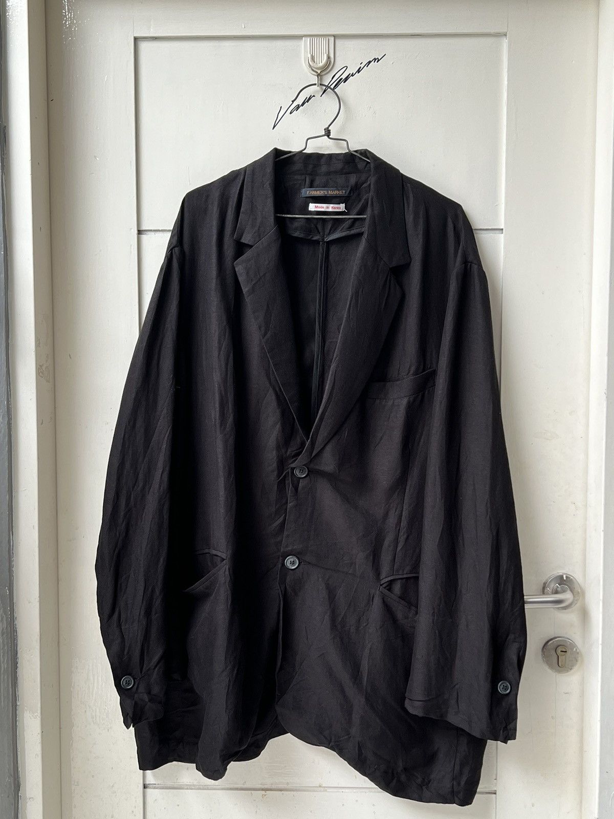 Other Farmer’s Market Black Blazers Size US XL / EU 56 / 4 - 1 Thumbnail