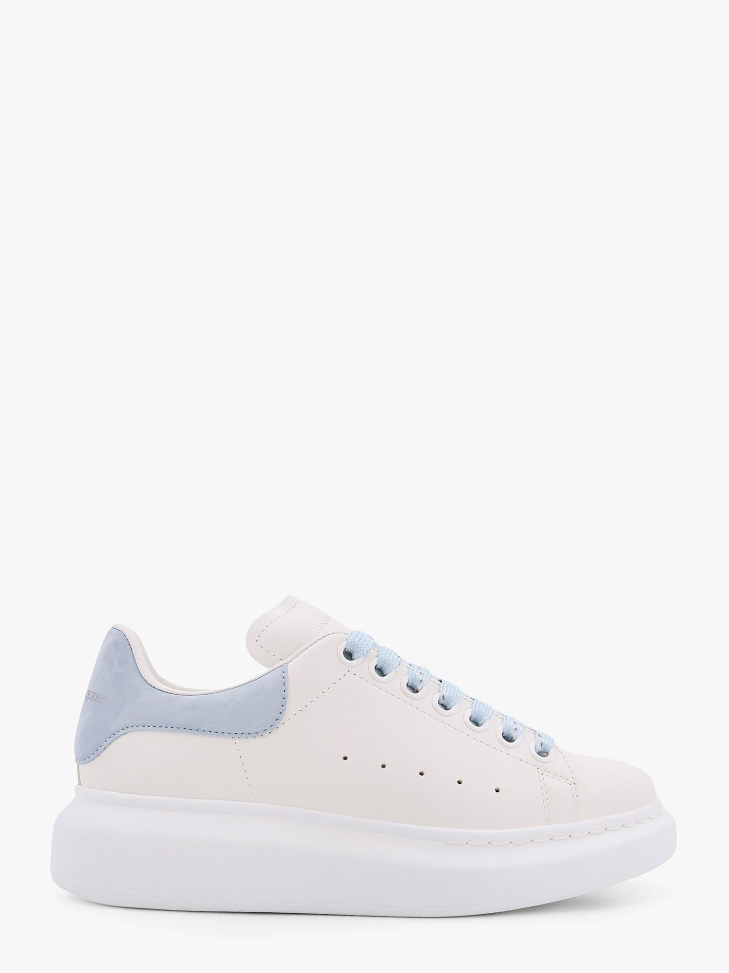 Alexander McQueen Larry Low-Top Leather Sneakers Size US 7 / IT 37 - 1 Thumbnail
