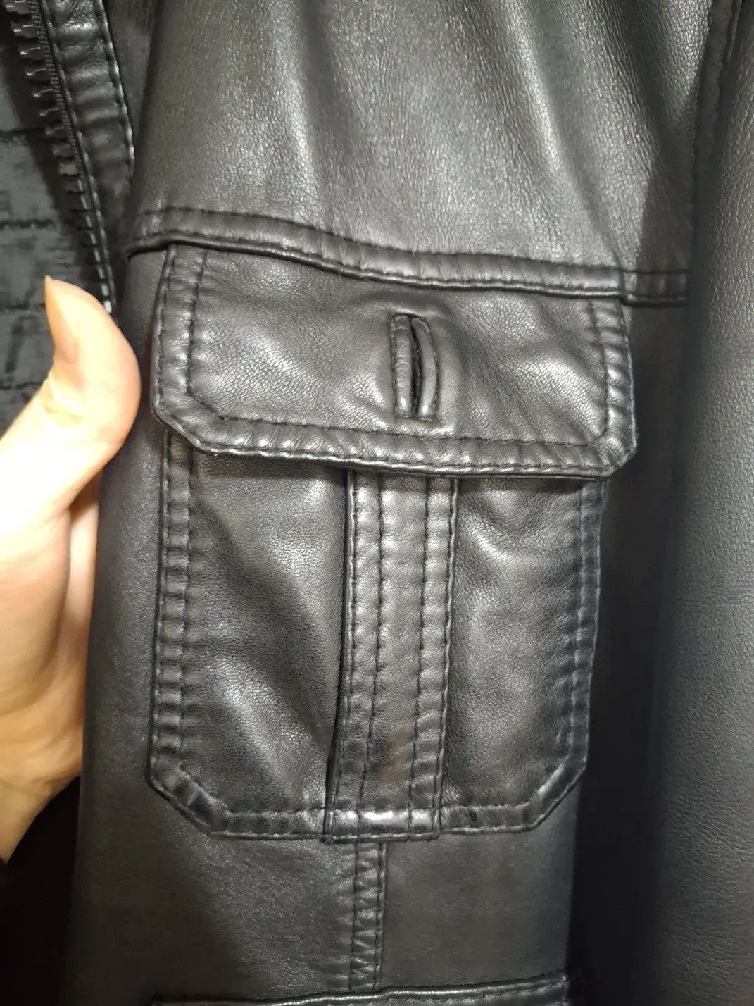 Dior Hedi Slimane Leather Jacket Size US M / EU 48-50 / 2 - 6 Thumbnail