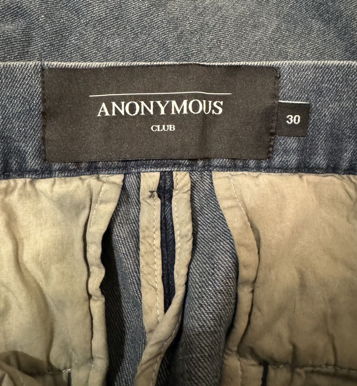 Anonymous Club Anonymous Club Octopus Denim Jeans Size US 33 - 5 Thumbnail