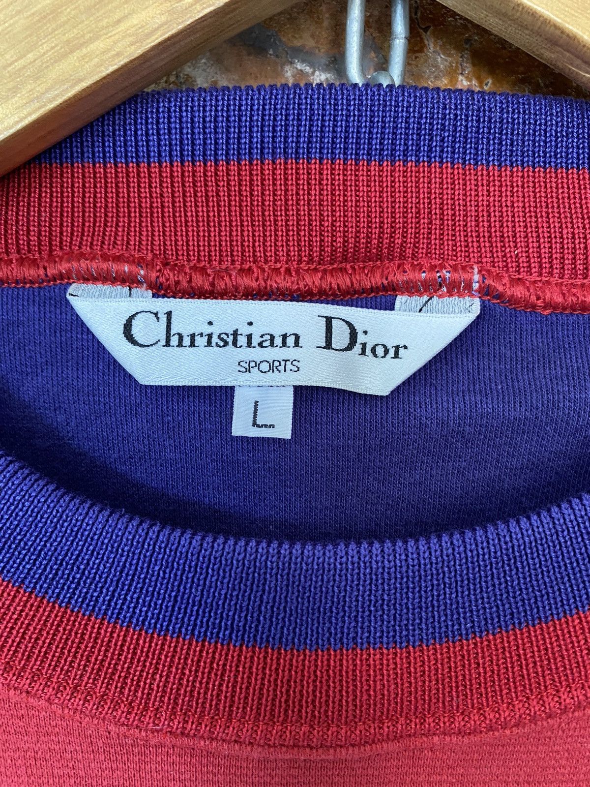 Dior 1990s Cristian Dior Sport Big Logo Embroidered sleeve Size US M / EU 48-50 / 2 - 12 Thumbnail