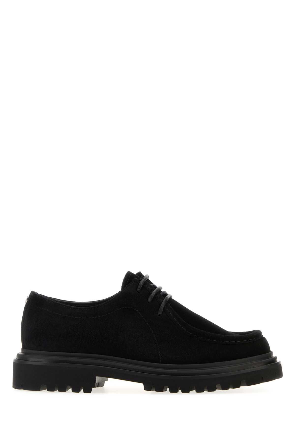 Dolce & Gabbana Black Suede Lace-Up Shoes Size US 8.5 / EU 41-42 - 1 Thumbnail