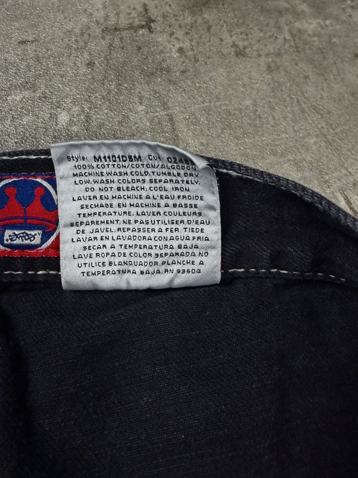 JNCO Vintage JNCO Chain Tribal Jeans 34x32 Grail Y2K Baggy Jeans Size US 34 / EU 50 - 10 Thumbnail