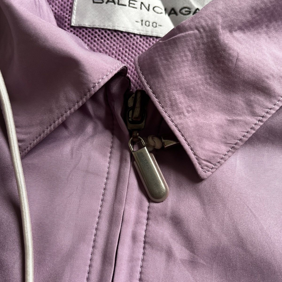 Balenciaga Vintage Balenciaga lilac jacket Size L / US 10 / IT 46 - 8 Thumbnail