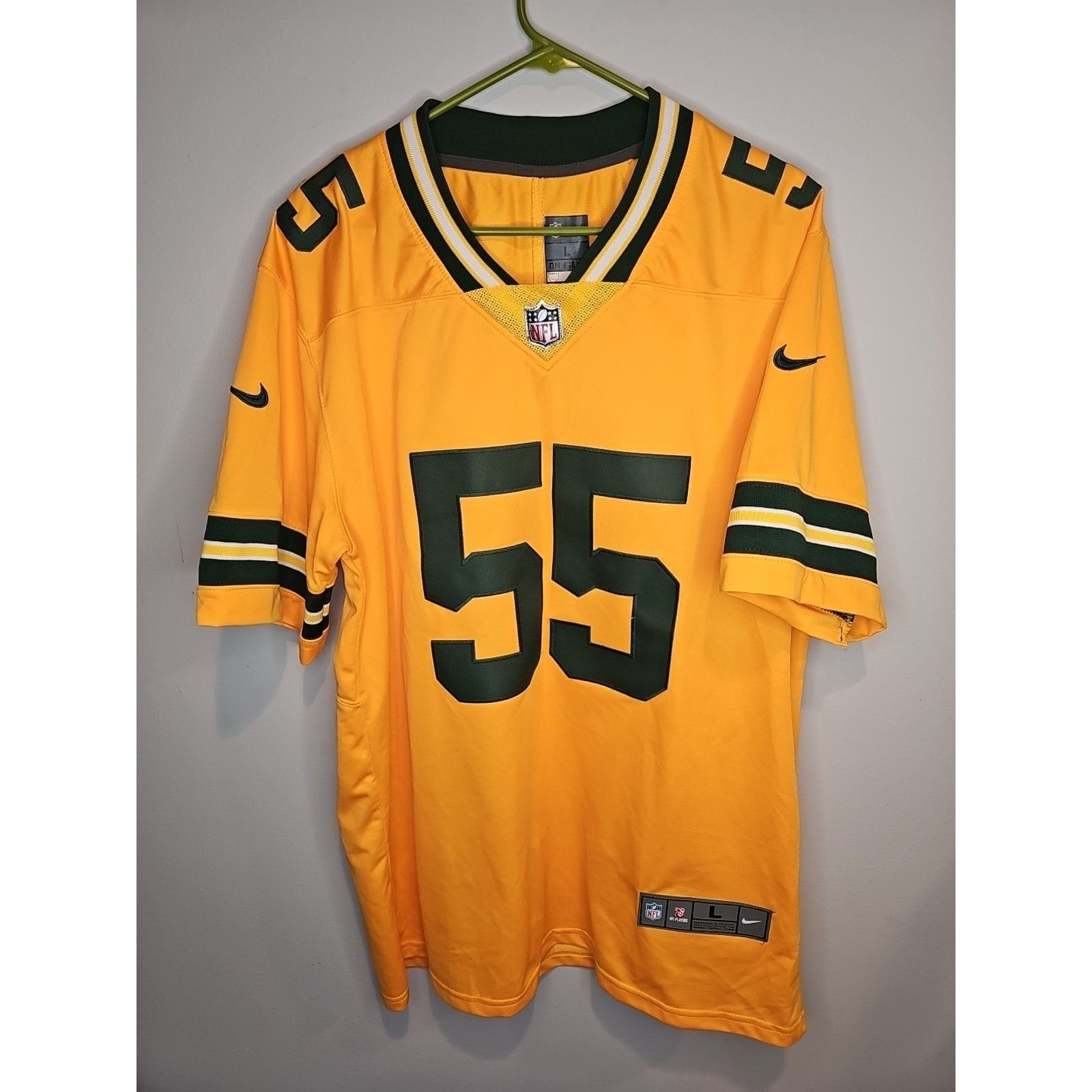 Nike Green Bay Packers Nike Jersey Large Za'Darius Smith #55 Size US L / EU 52-54 / 3 - 1 Thumbnail