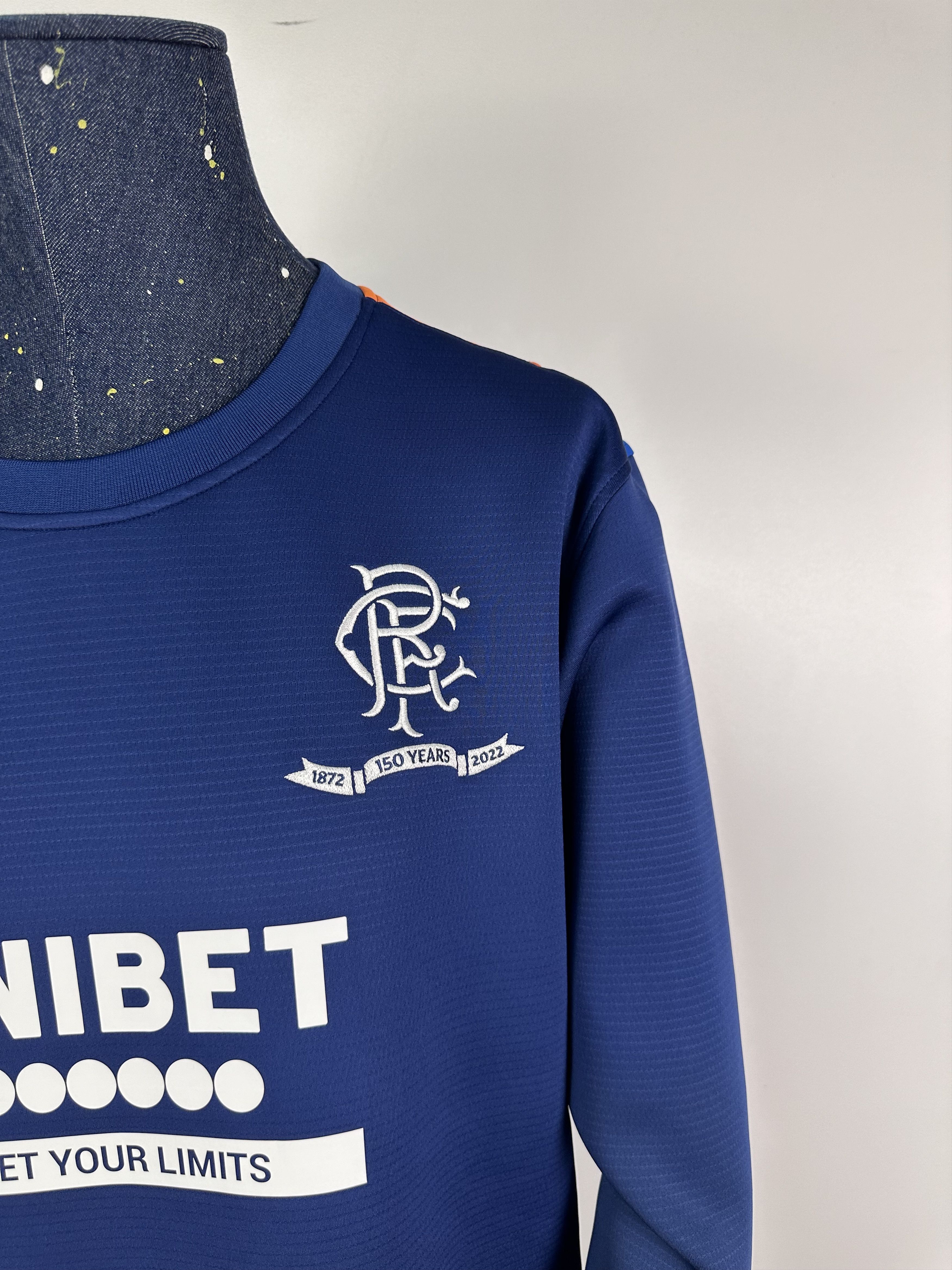 Other GLASGOW RANGERS 2022 23 Castore Football Training Sweatshirt Size US XXL / EU 58 / 5 - 3 Thumbnail