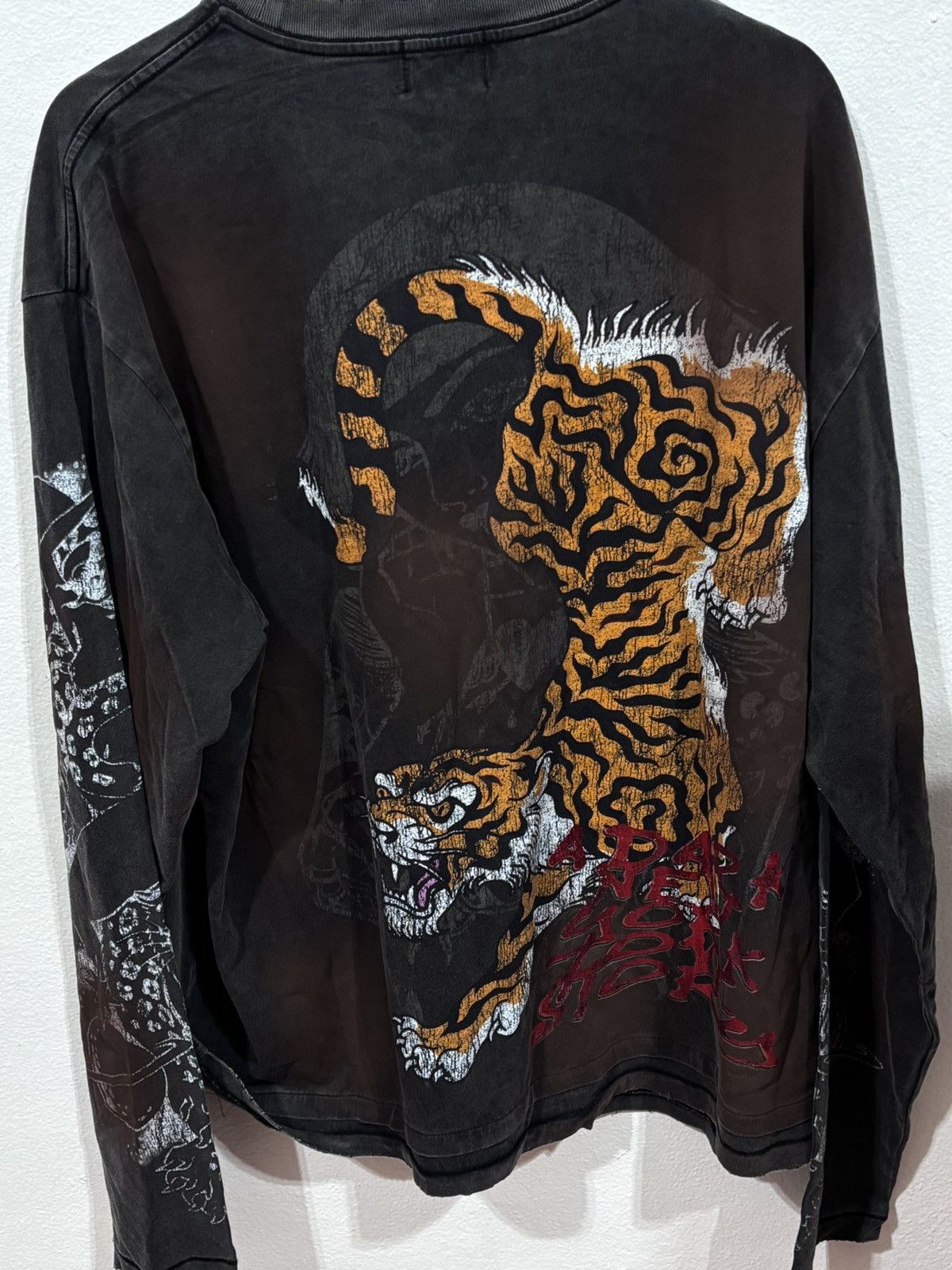 LOST INTRICACY Lost Intricacy Twin Tiger Longsleeve Tee Size US XXL / EU 58 / 5 - 8 Thumbnail