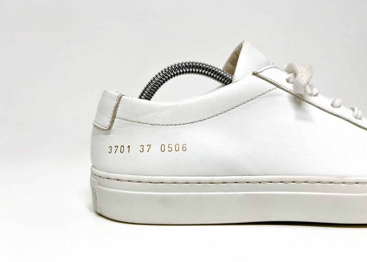 Common Projects Common Projects Women's Original Achilles Sneakers | White Size US 7 / IT 37 - 2 Thumbnail