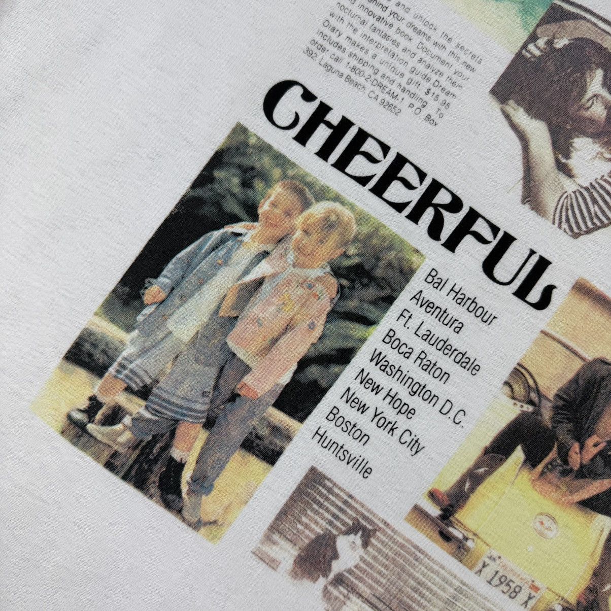 Vintage Vintage The Man On The Move “CHEERFUL” Photographic T-shirt Size US L / EU 52-54 / 3 - 9 Thumbnail