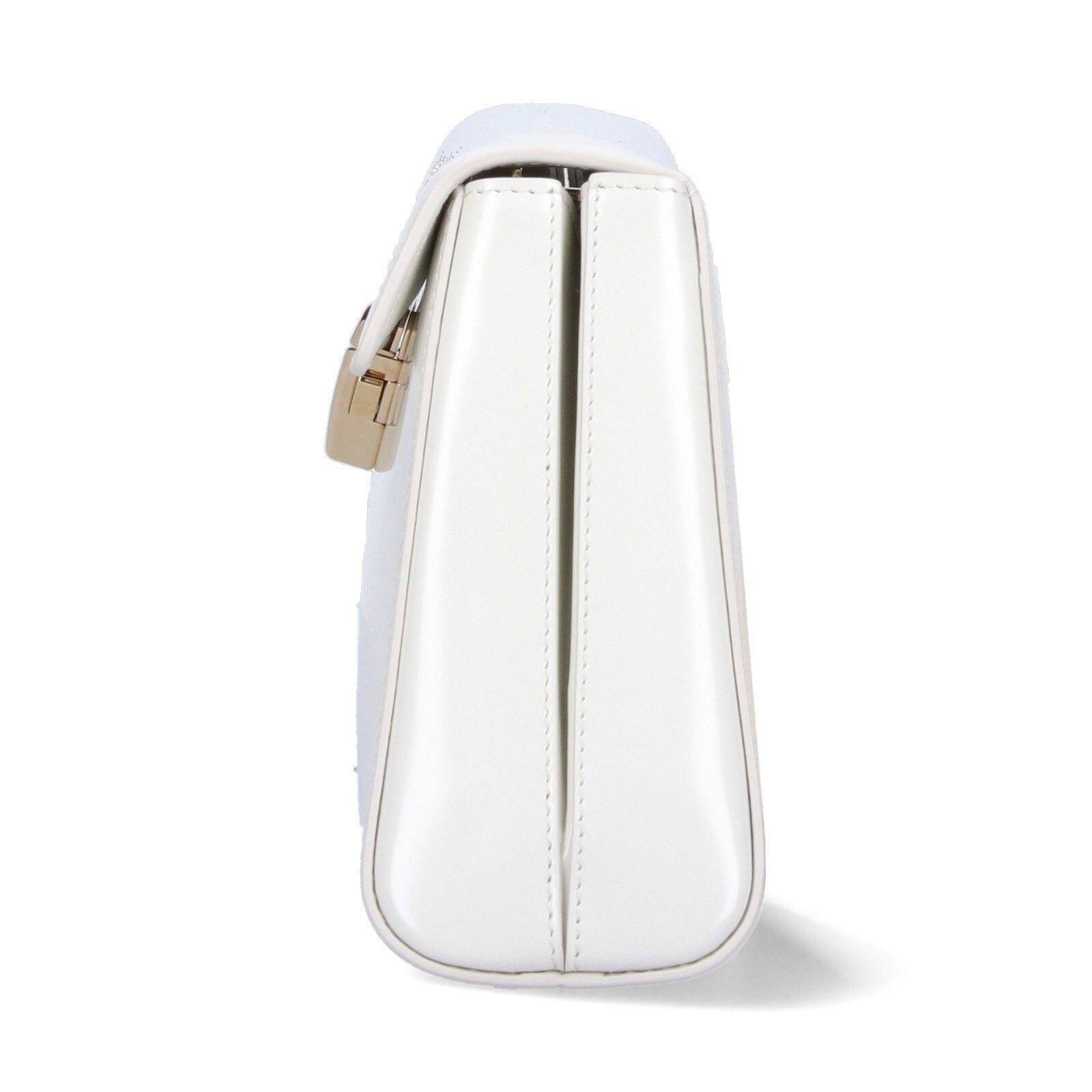Prada PRADA White Leather Shoulder Bag New And Authentic Size ONE SIZE - 4 Thumbnail