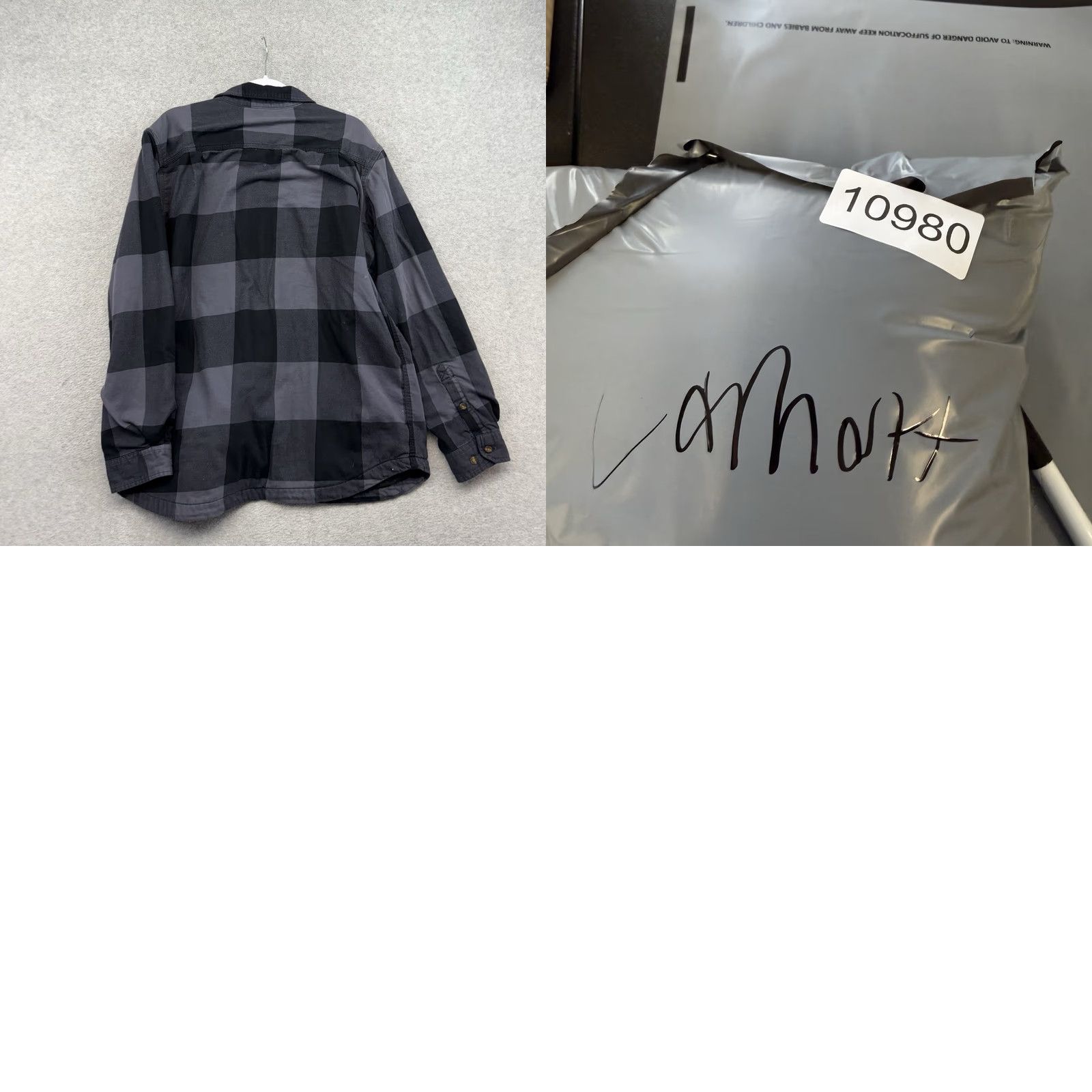 Carhartt Carhartt Hoodie Shirt Jacket Shacket Flannel Plaid L Relaxed Size US L / EU 52-54 / 3 - 8 Thumbnail