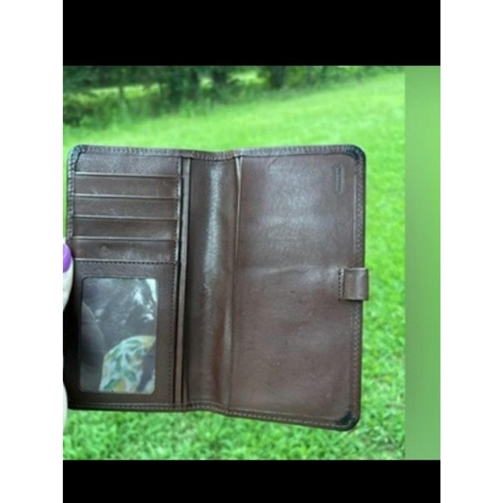 Coach Coach Brown Leather Continental Walletum Size ONE SIZE - 4 Thumbnail