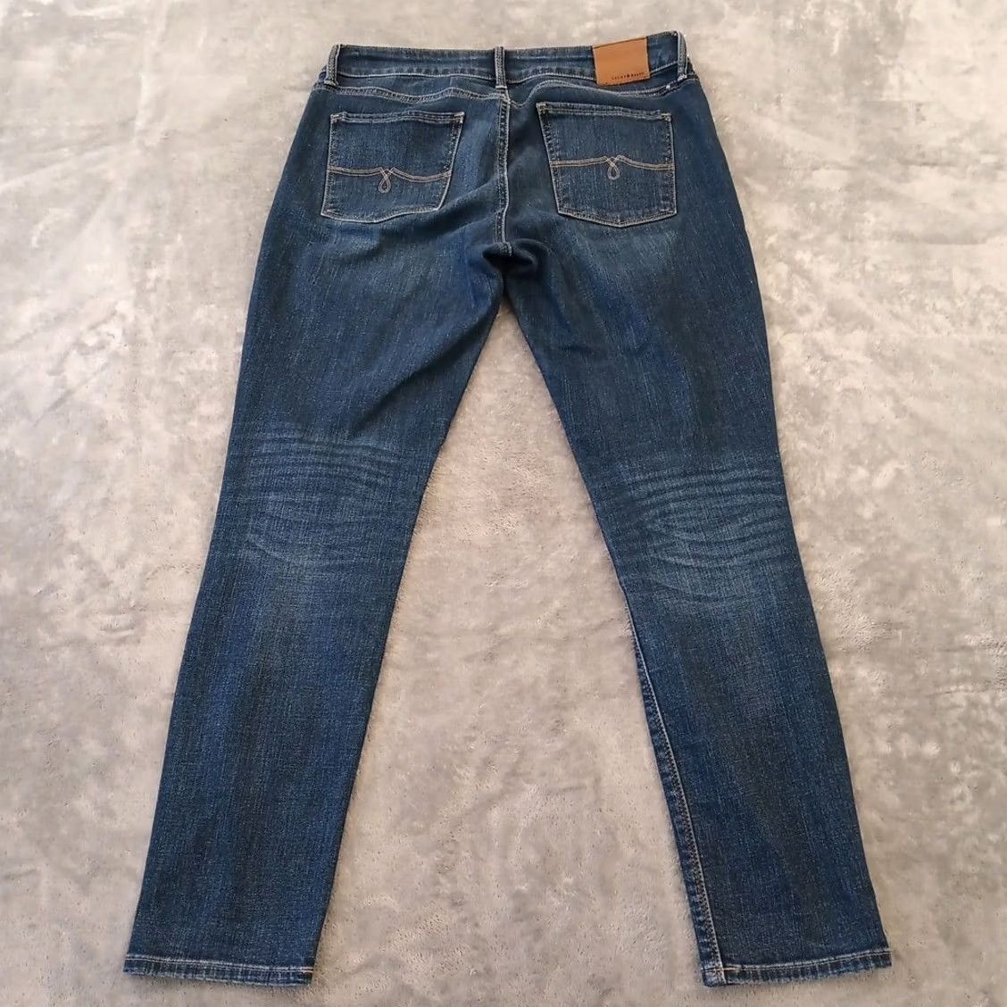 Lucky Brand Lucky Brand Lolita Skinny Jeans Womens Size 8 Blue Dark Wash Stretch 32x27.5 Jeans Mens? No. Size 30" / US 8 / IT 44 - 2 Thumbnail