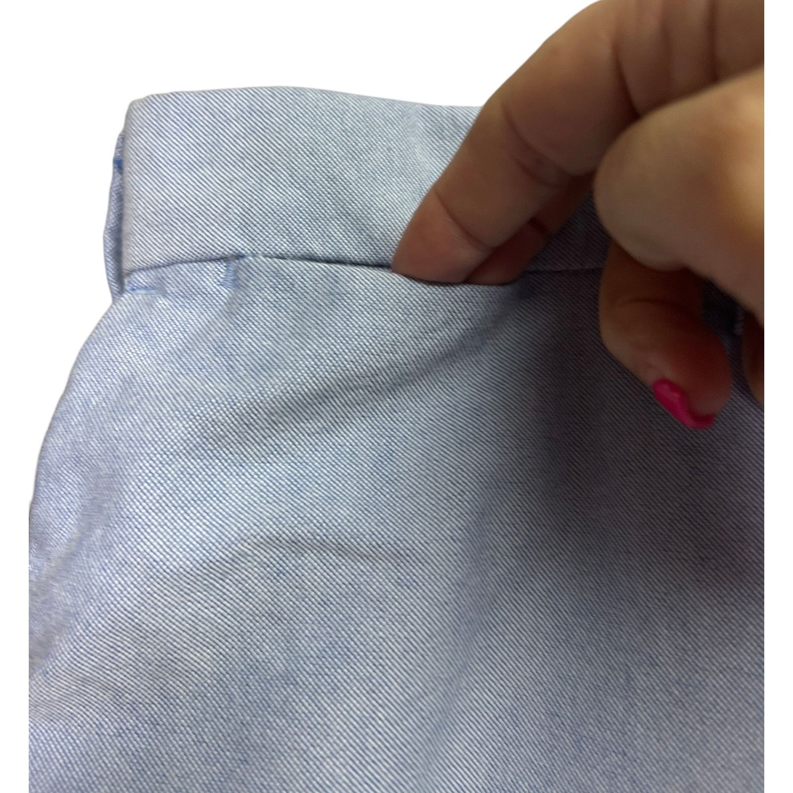Ralph Lauren Polo by Ralph Lauren New York Light Blue Oxford Shorts Size US 38 / EU 54 - 11 Thumbnail