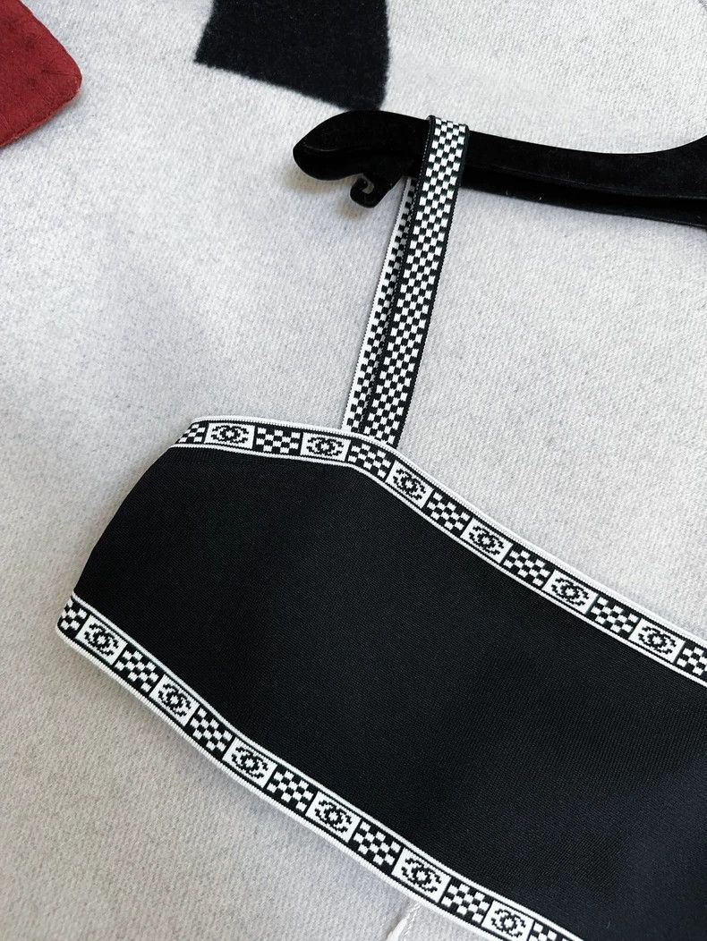 Chanel Chanel 23c early spring chessboard logo suspender Size XS / US 0-2 / IT 36-38 - 2 Thumbnail
