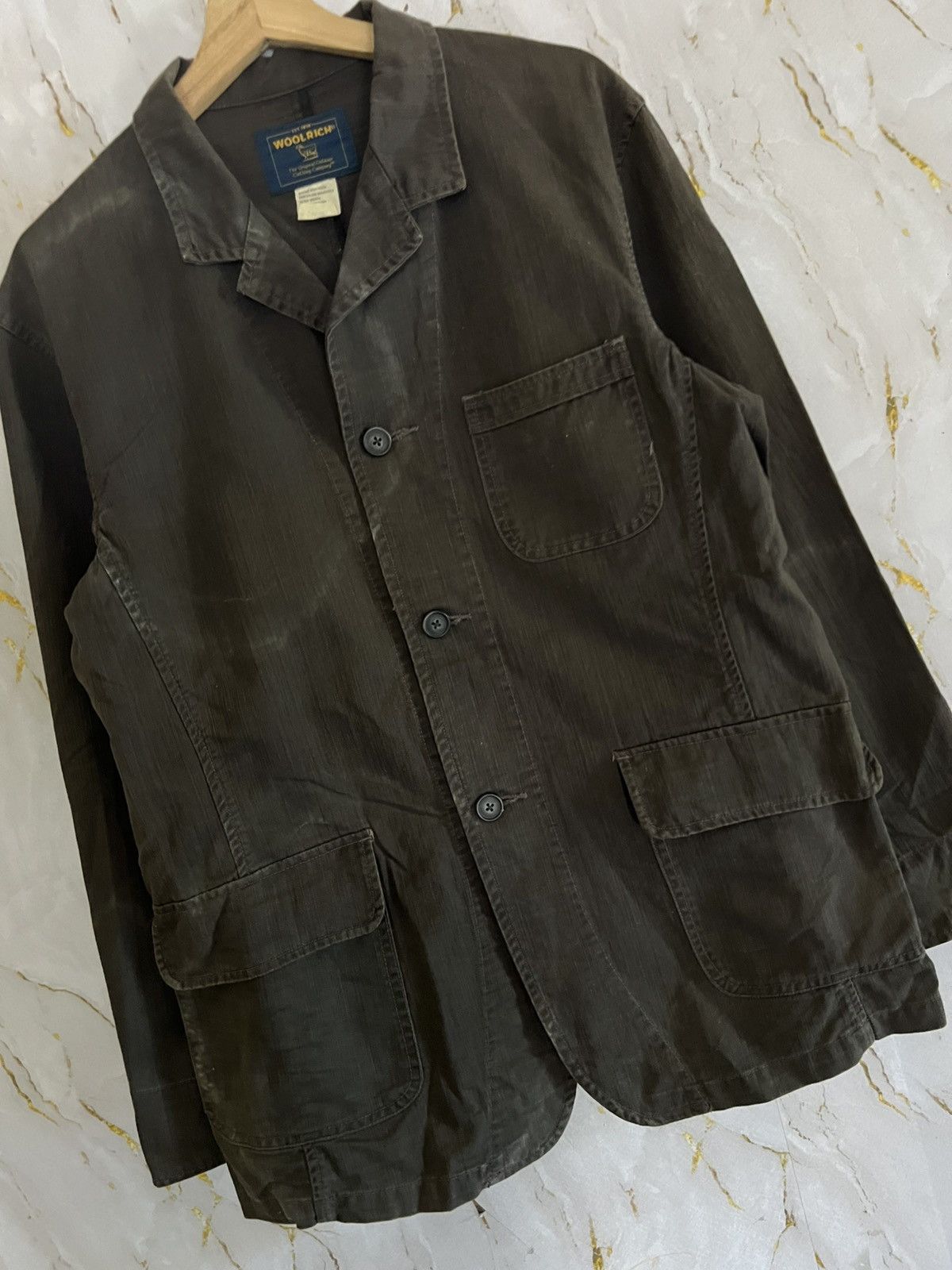Woolrich Woolen Mills 90s Woolrich Vintage Jacket – Rare Collectors Piece Size US L / EU 52-54 / 3 - 4 Thumbnail