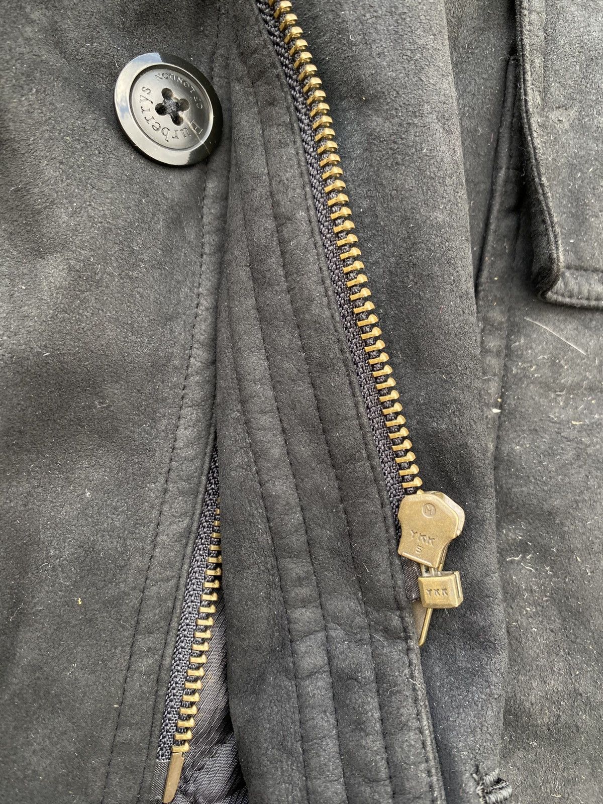 Burberry Rare Vintage 90s Burberry Black Jacket Size US L / EU 52-54 / 3 - 20 Thumbnail