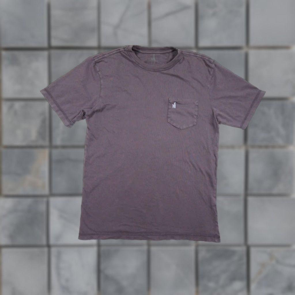 johnnie-O Johnnie O Shirt Mens Small Purple Pocket Tee Short Sleeve Crewneck Surf Logo - Cotton - Regular - Solid - Pocket - Logo - Size US S / EU 44-46 / 1 - 1 Thumbnail