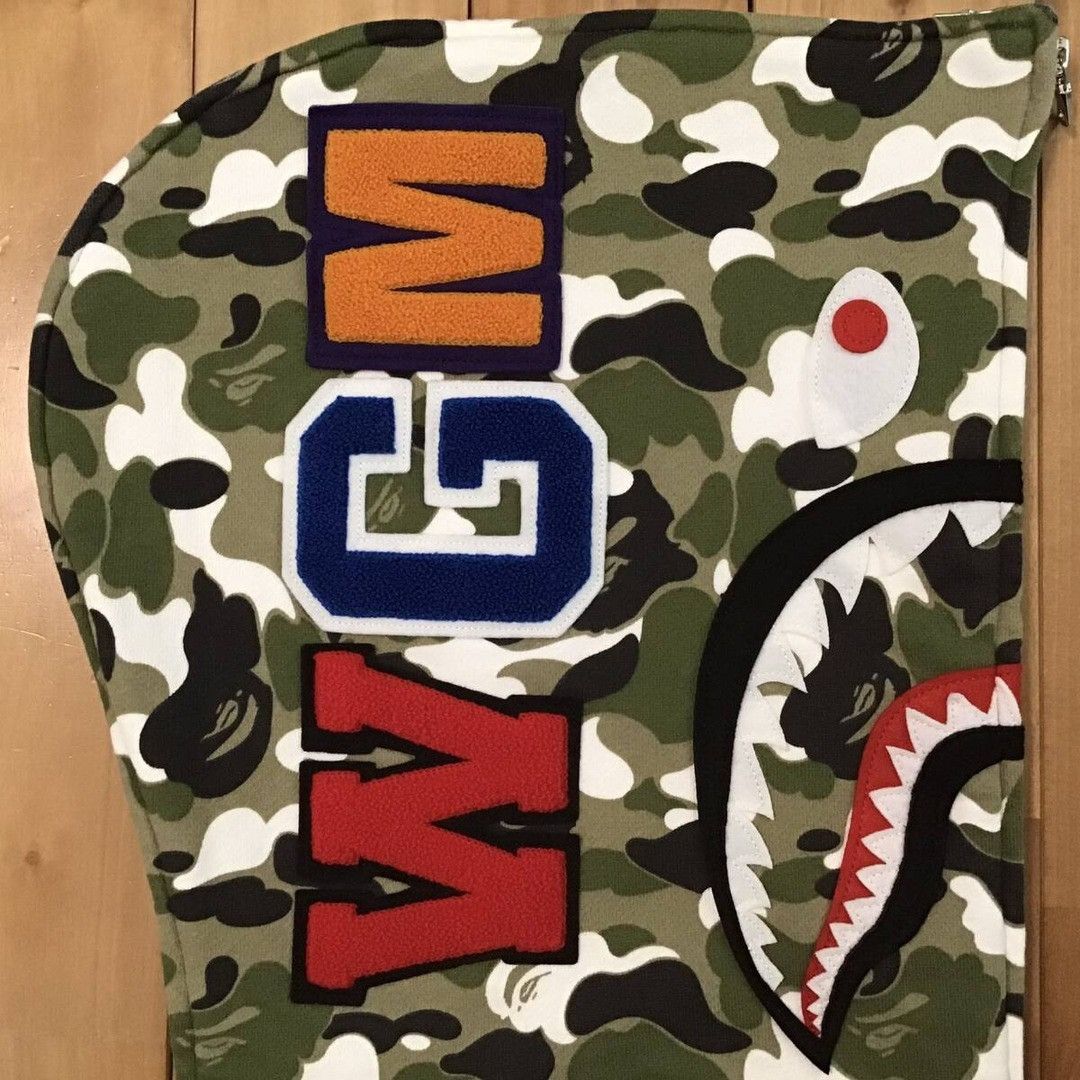 Bape × Japanese Brand 2024 🔥ZOZO Color Camo🔥 BAPE Separate shark full zip hoodie Size US M / EU 48-50 / 2 - 5 Thumbnail
