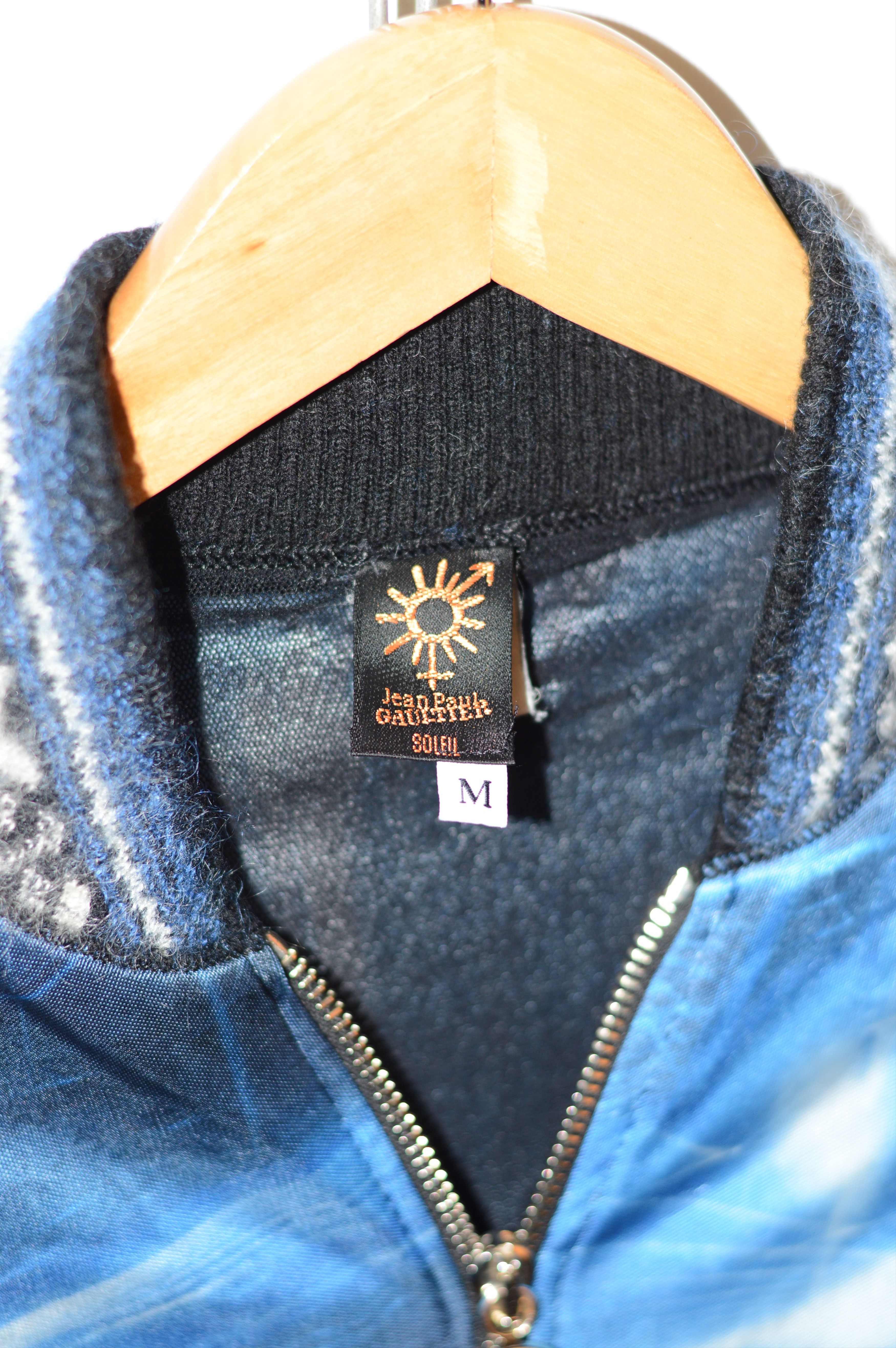 Jean Paul Gaultier Vintage Jean Paul Gaultier Soleil Blue Printed Rayon Top Size M / US 6-8 / IT 42-44 - 12 Thumbnail