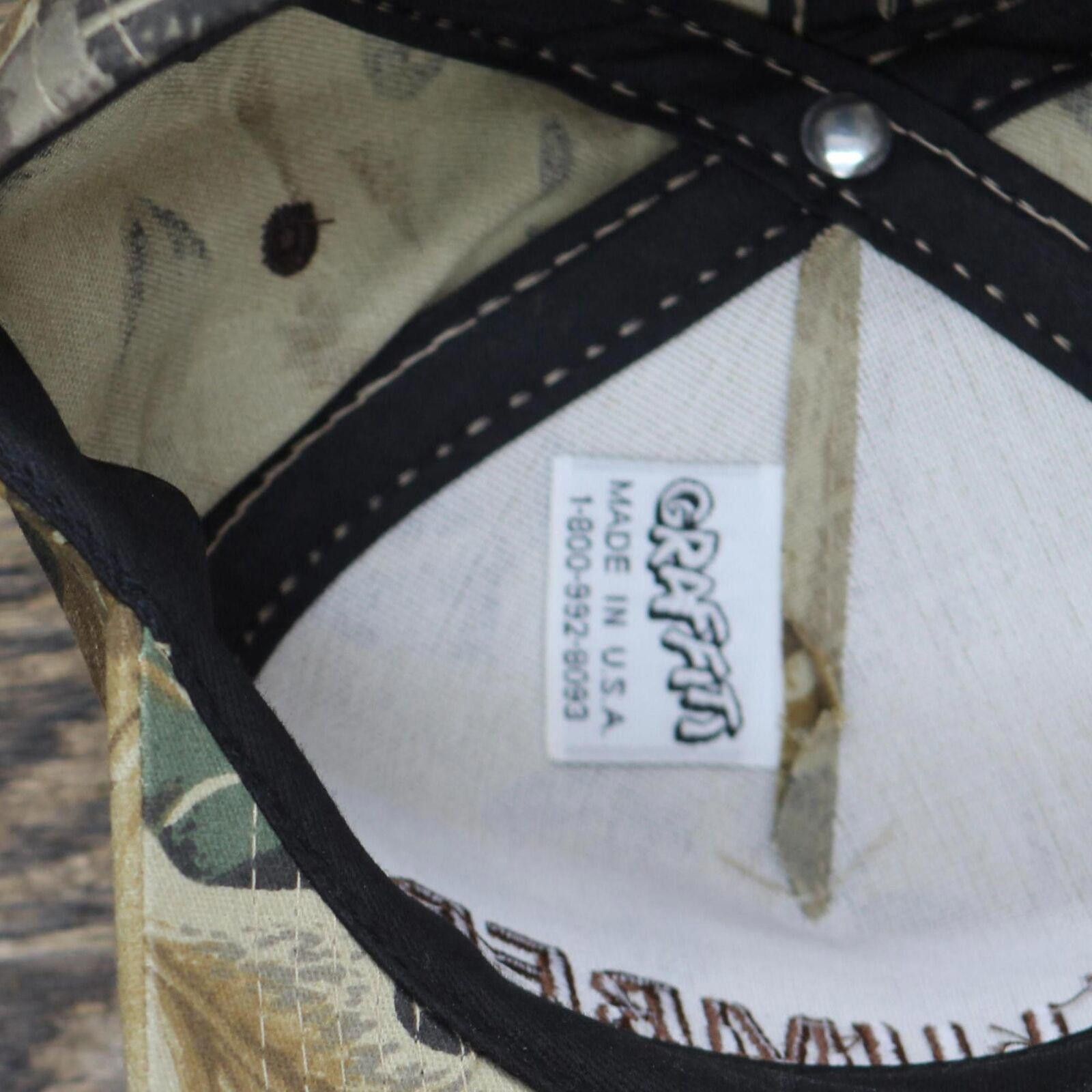 Designer NEW Graffiti Lumber Snapback Baseball Hat Cap Brown Camo OS Size ONE SIZE - 6 Thumbnail