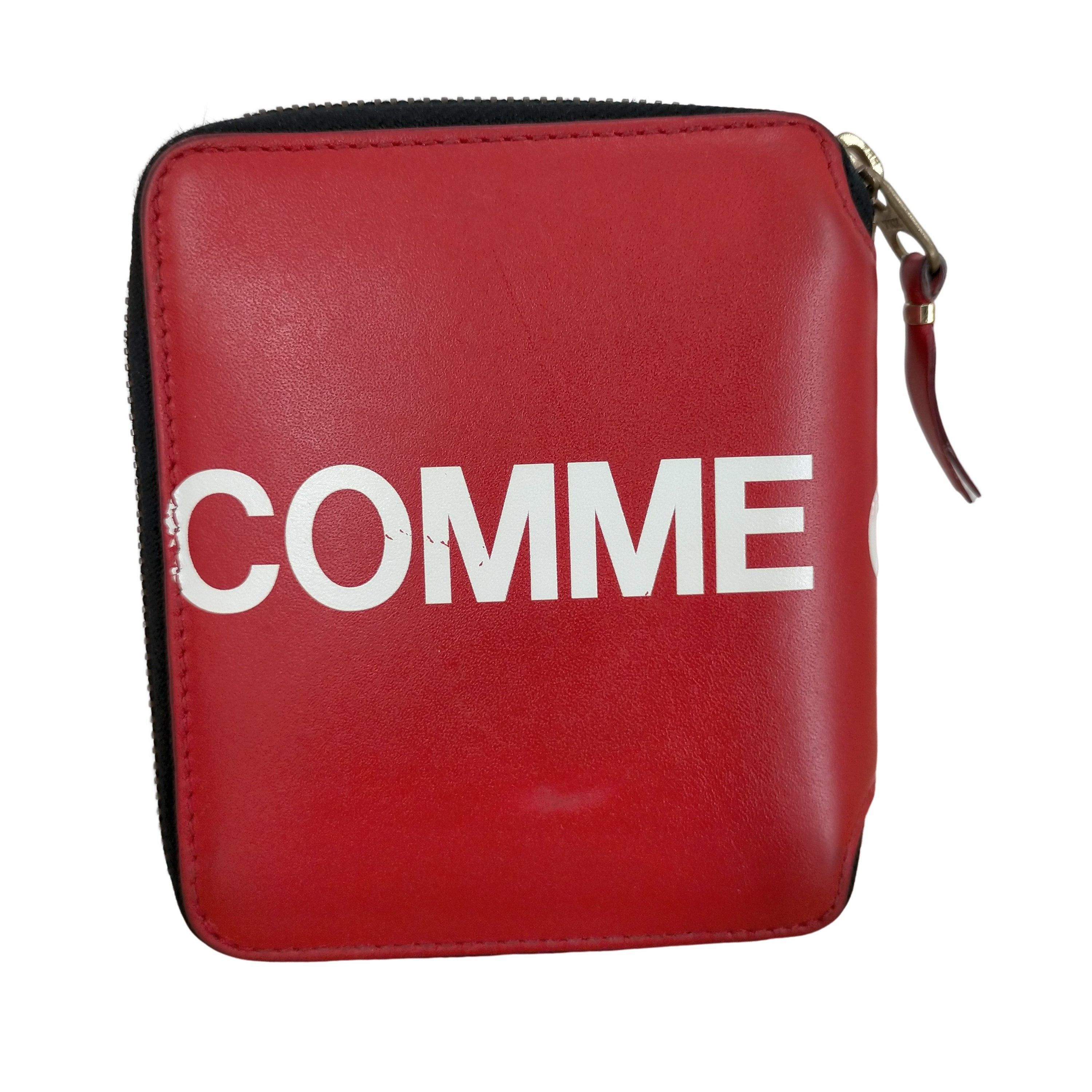 Comme Des Garcons Huge Logo Wallet | Grailed