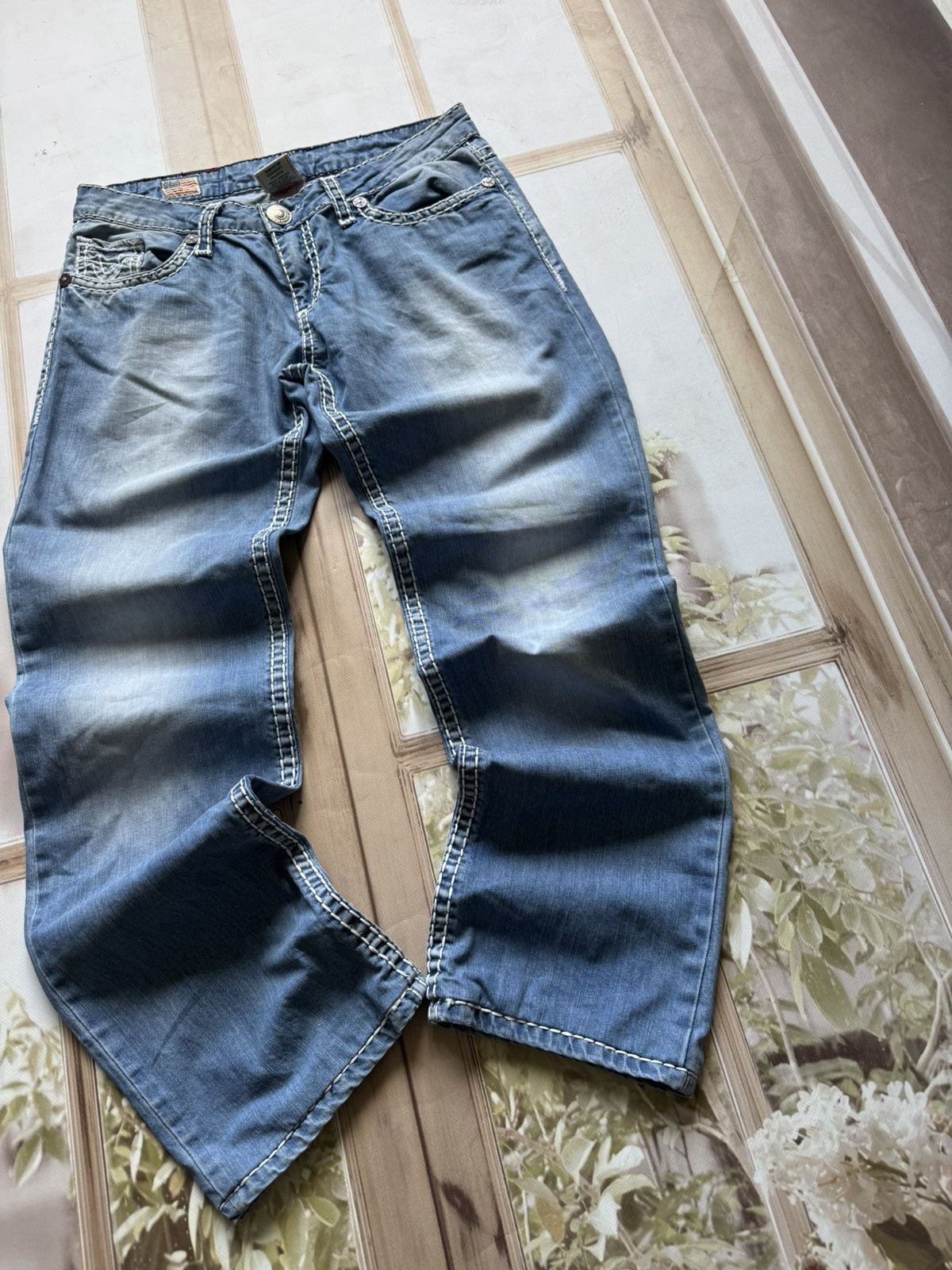 True Religion True Religion Denim Jeans – Iconic Stitching / Clean Wash Size US 32 / EU 48 - 8 Thumbnail
