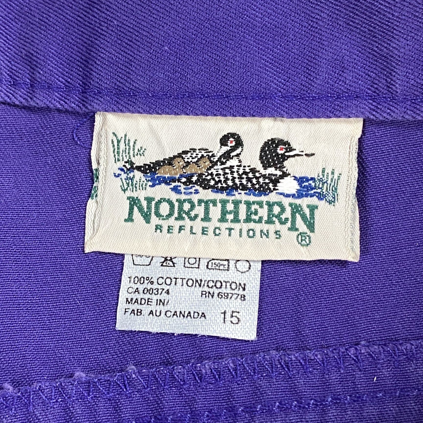 Northern Reflections VINTAGE NORTHERN REFLECTIONS WOMENS HIGH RISE MOM JEANS RIVET POCKET 31X28.5 PURPLE Size 24" / US 00 / IT 34 - 5 Thumbnail