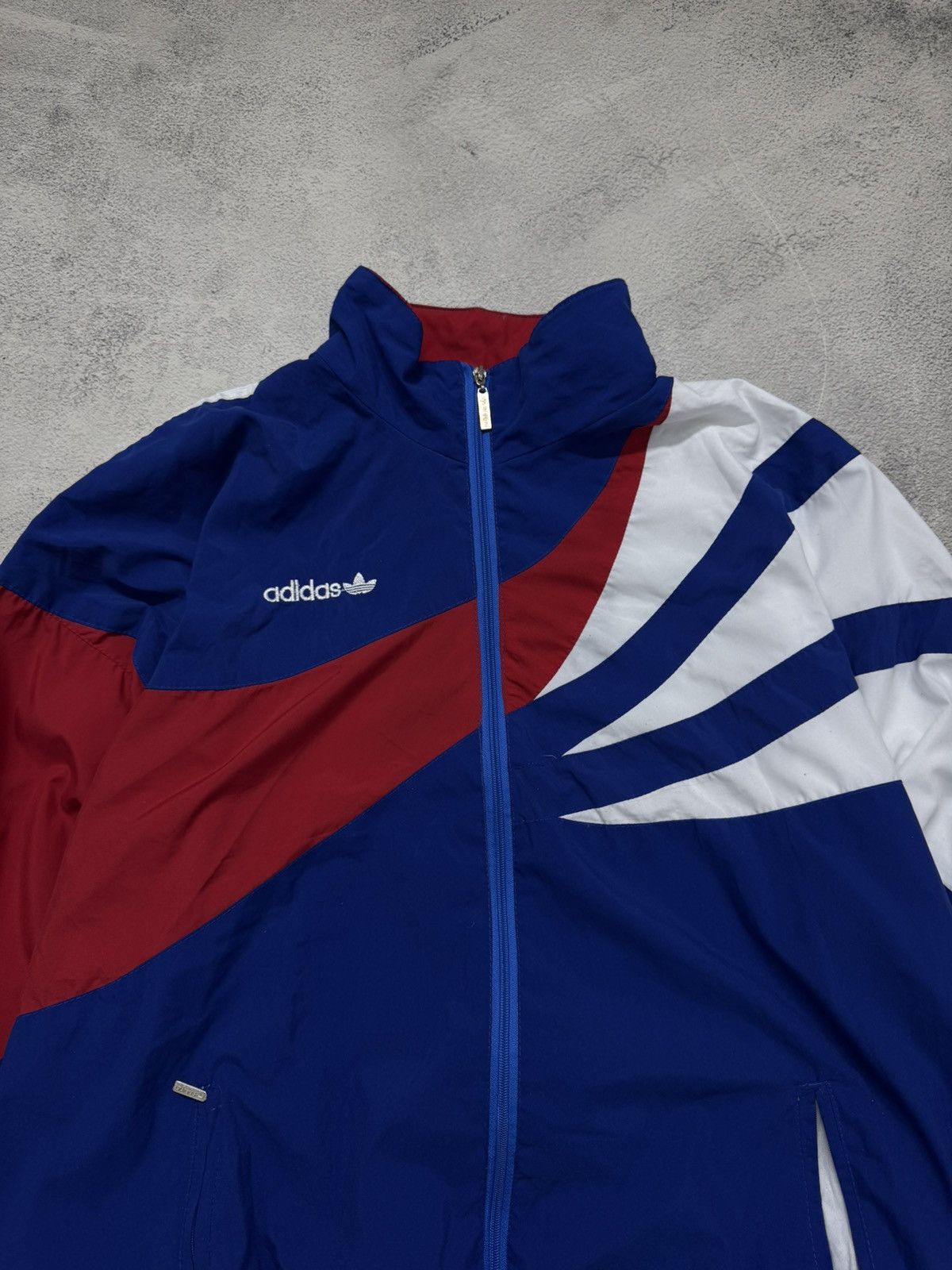 Adidas Vintage Y2k Adidas 💙 Nylon Logo Jacket 90’s Size US XL / EU 56 / 4 - 3 Thumbnail