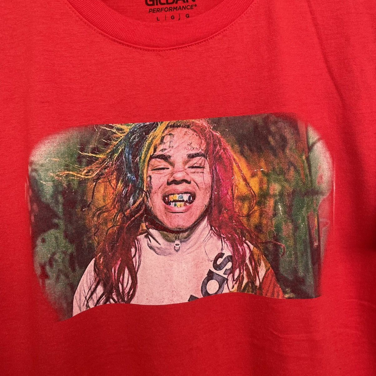 Rap Tees 6ix9ine American Rapper Hip Hop T Shirt Size US L / EU 52-54 / 3 - 2 Thumbnail