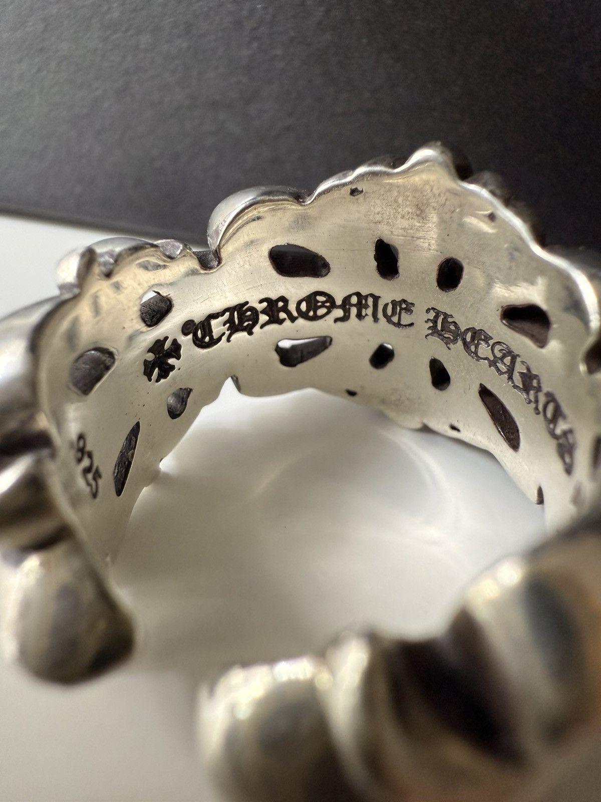 Chrome Hearts Chrome hearts double floral rings sz 12 Size ONE SIZE - 9 Thumbnail