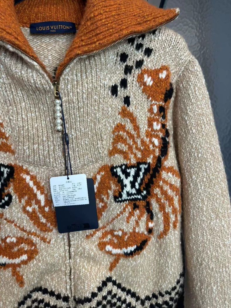 Louis Vuitton Louis Vuitton FW25 Knit Zip Jacket Size US XS / EU 42 / 0 - 3 Thumbnail