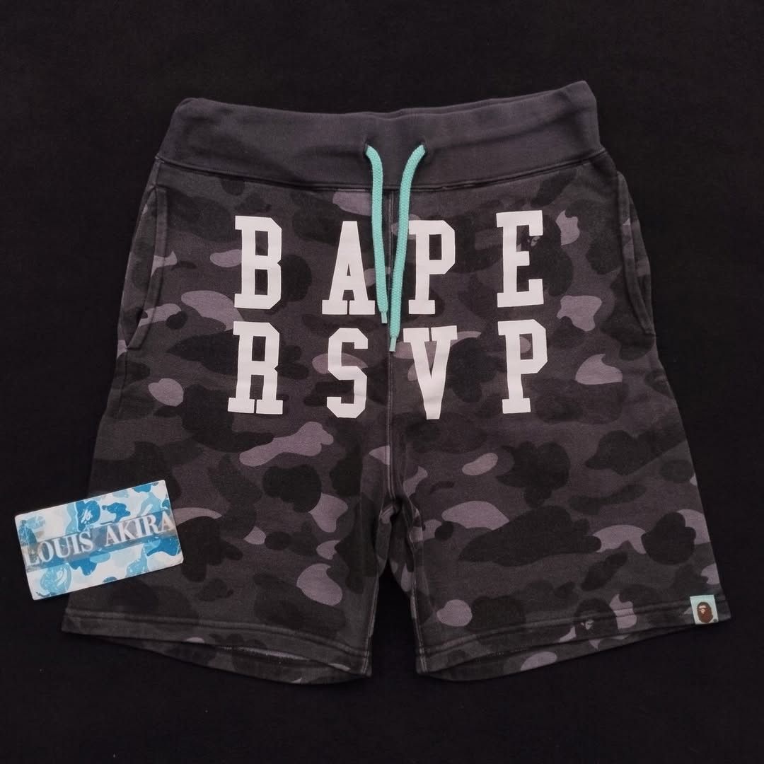 2015 Bape x RSVP Camo Sweatshort