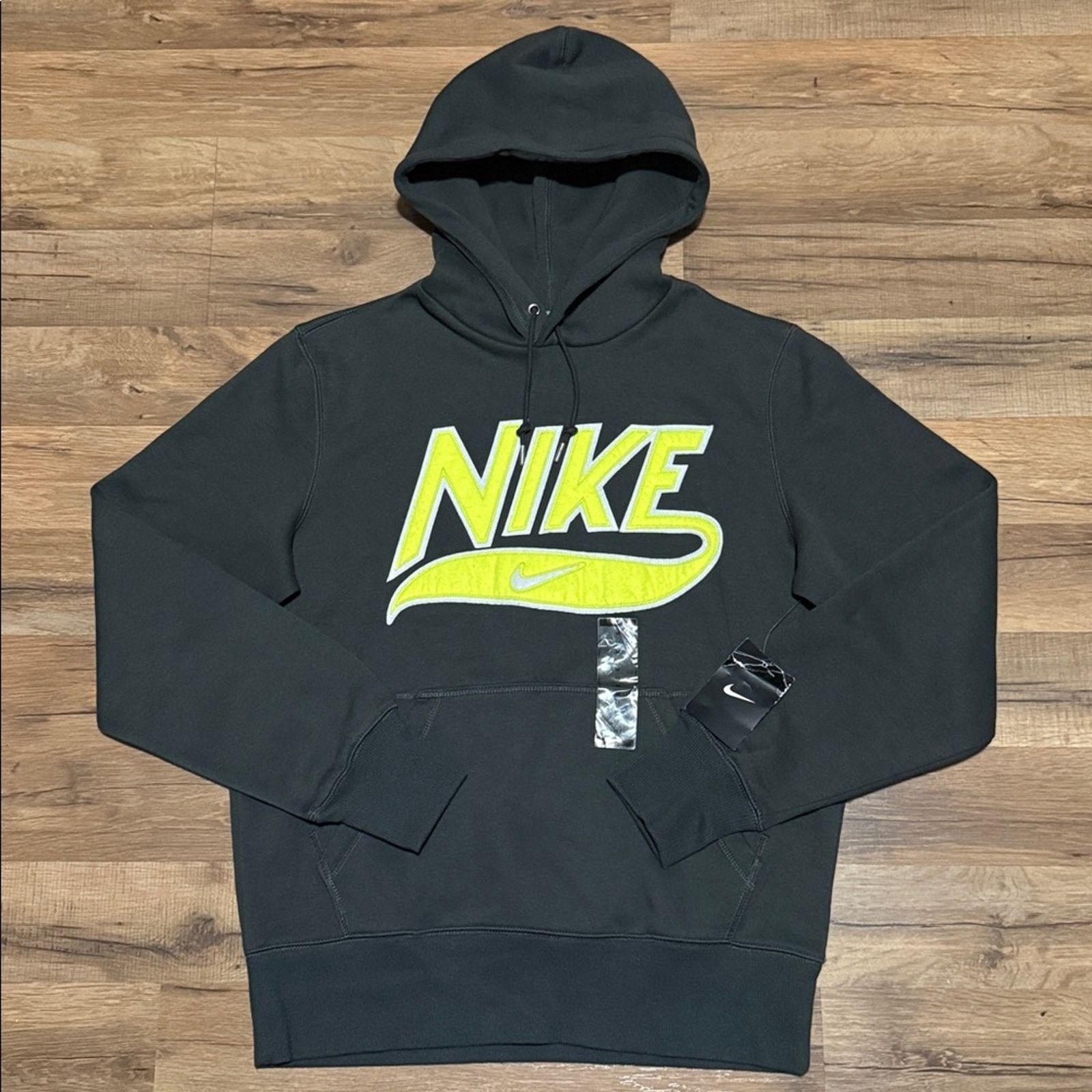 Nike 2012 Nike Spell Out Center Swoosh Hoodie Sweatshirt Size US M / EU 48-50 / 2 - 1 Thumbnail
