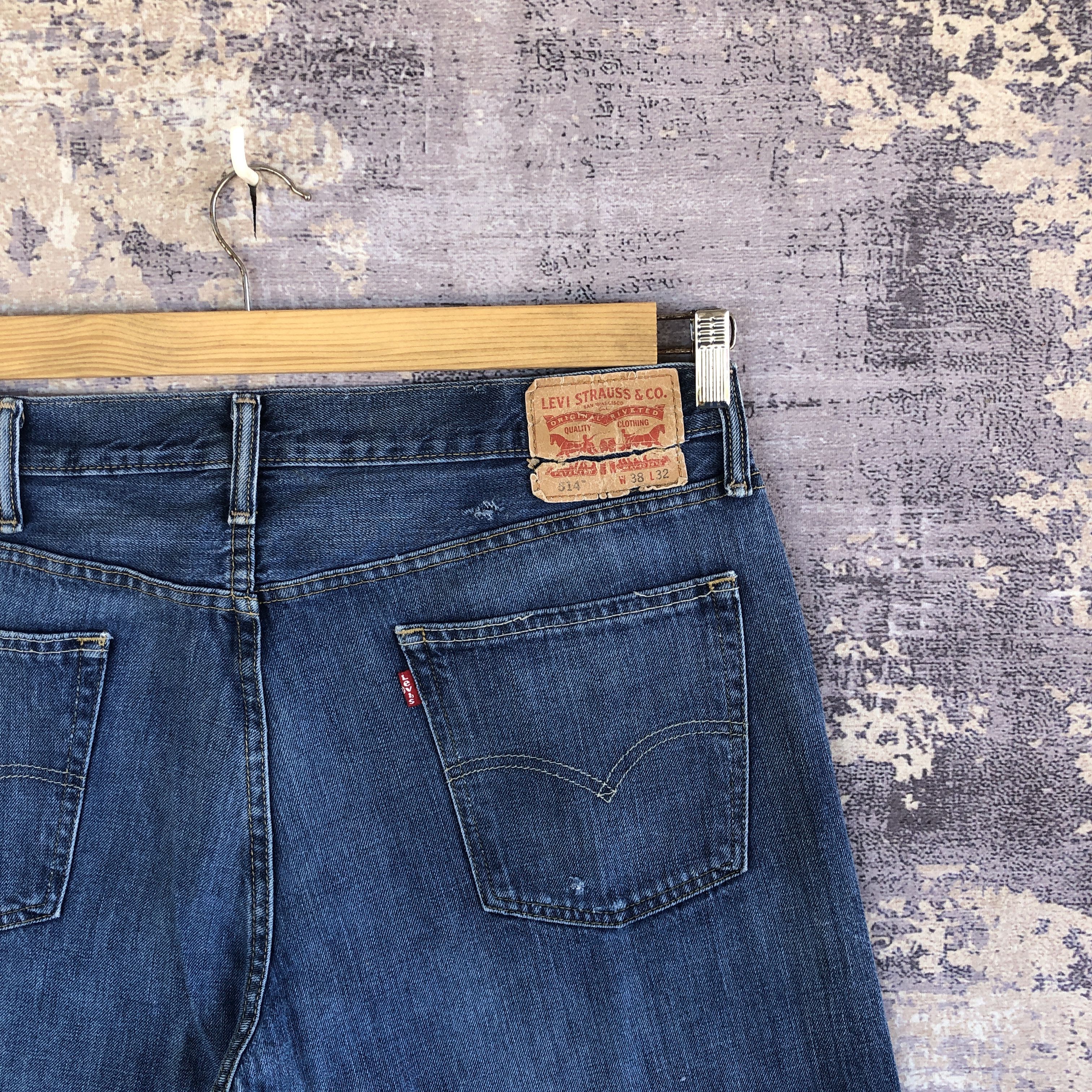 Levi's Vintage Levis 514 Jeans Levi's Faded Denim Avant Garde Size US 38 / EU 54 - 5 Thumbnail