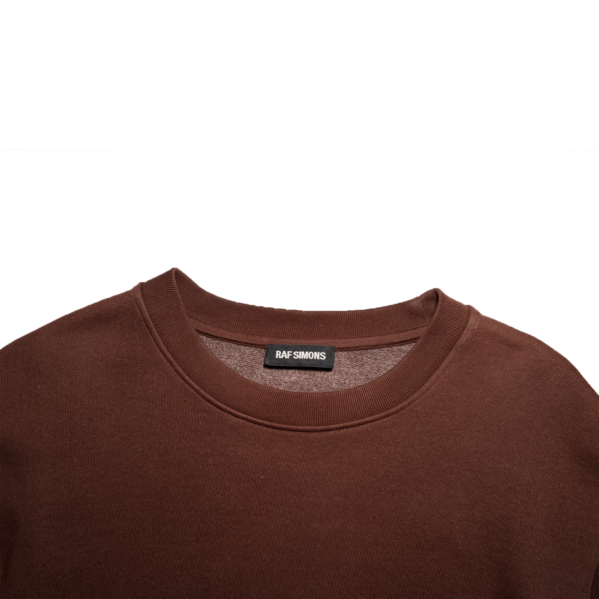 Raf Simons Double Crop RAF SIMONS Brown Sweatshirt Size US M / EU 48-50 / 2 - 3 Thumbnail