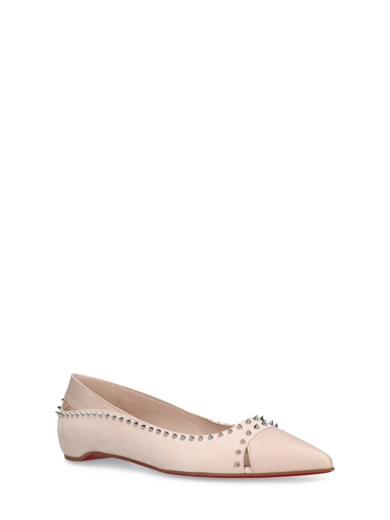 Christian Louboutin o1s1wg110225 Flats in Beige Size US 9 / IT 39 - 2 Thumbnail