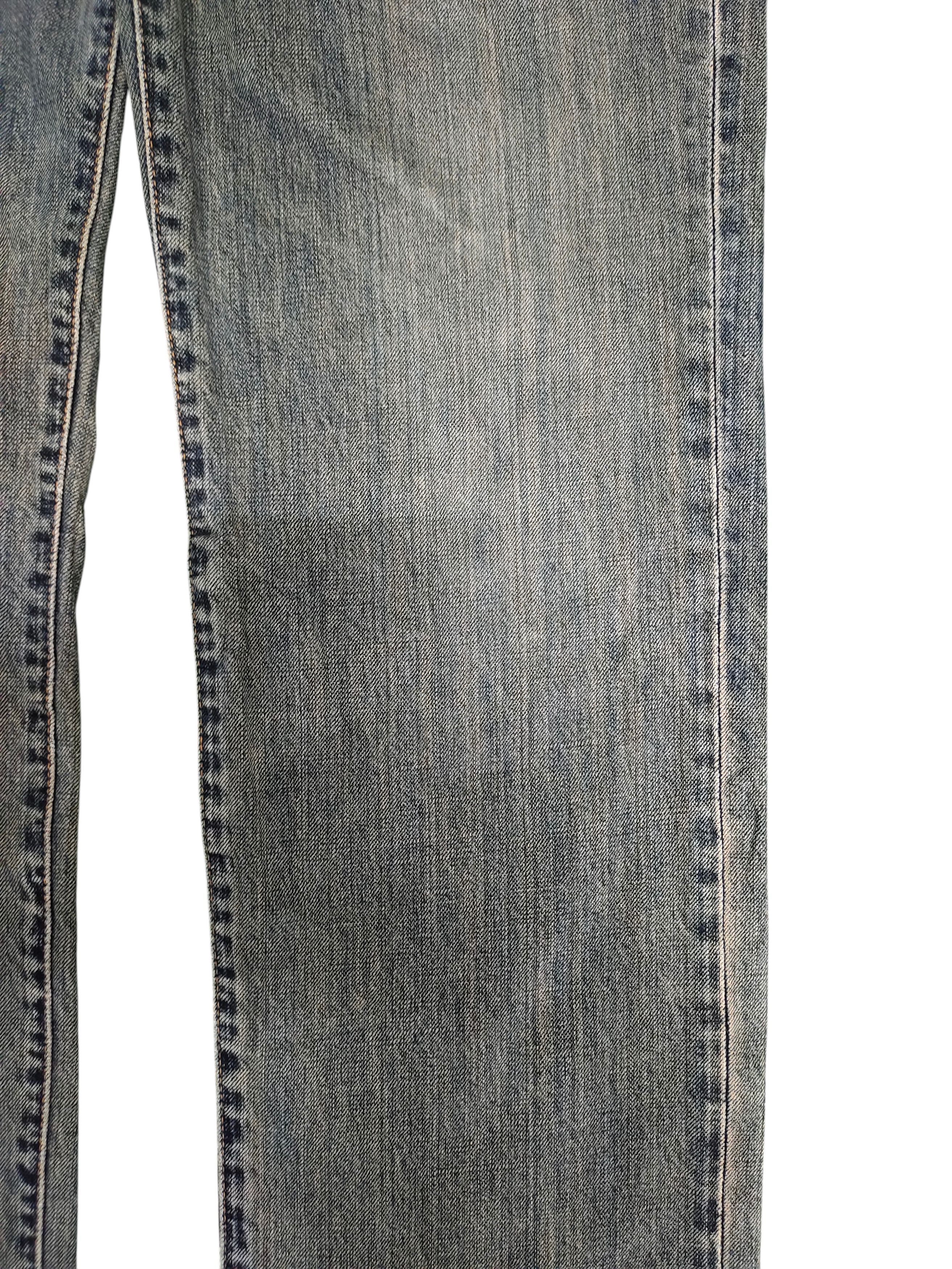 Comme des Garcons × Undercover Vintage Wrangler Japan Clawmark Distress Faded Denim Jeans Size US 32 / EU 48 - 3 Thumbnail
