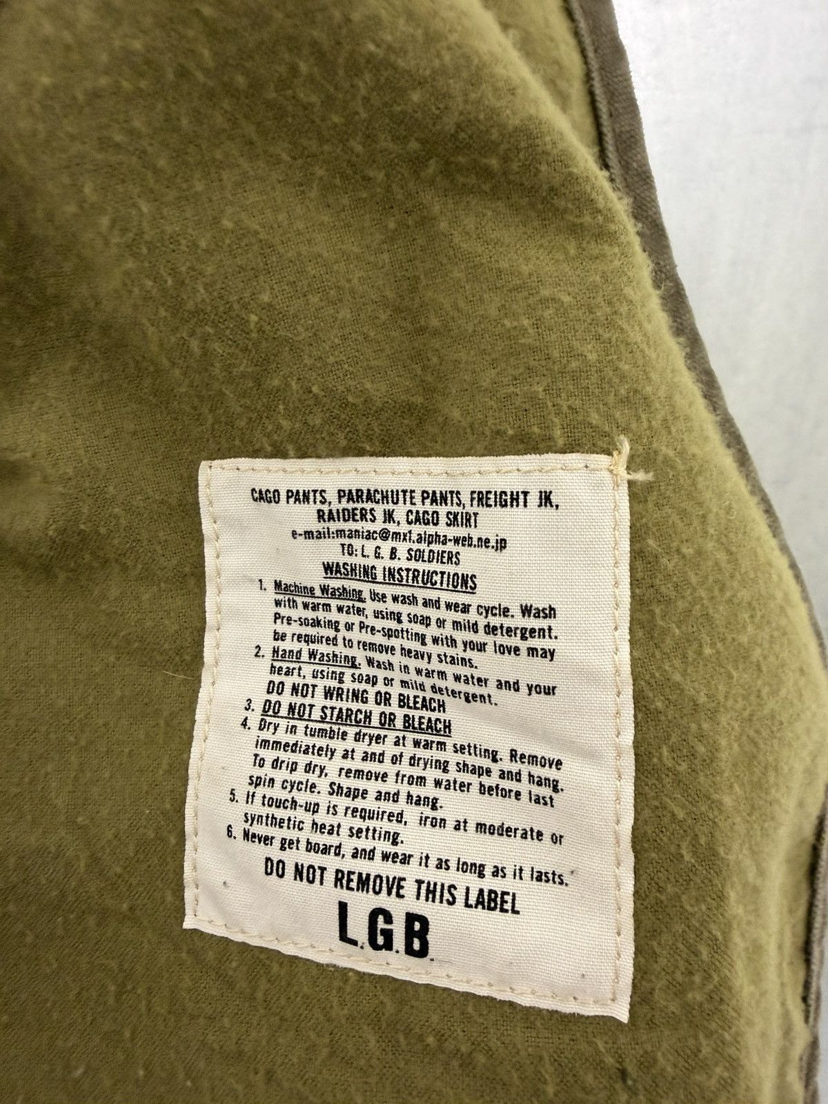 Le Grande Bleu (L.G.B.) L.G.B Le Grande Bleu Parachute Jacket Size US S / EU 44-46 / 1 - 11 Thumbnail