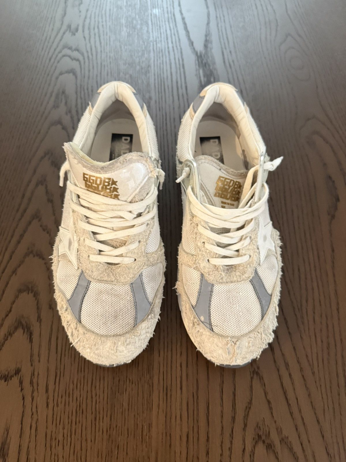 Golden Goose Golden Goose Dad-Star Frayed Runner Size US 11 / EU 44 - 1 Thumbnail