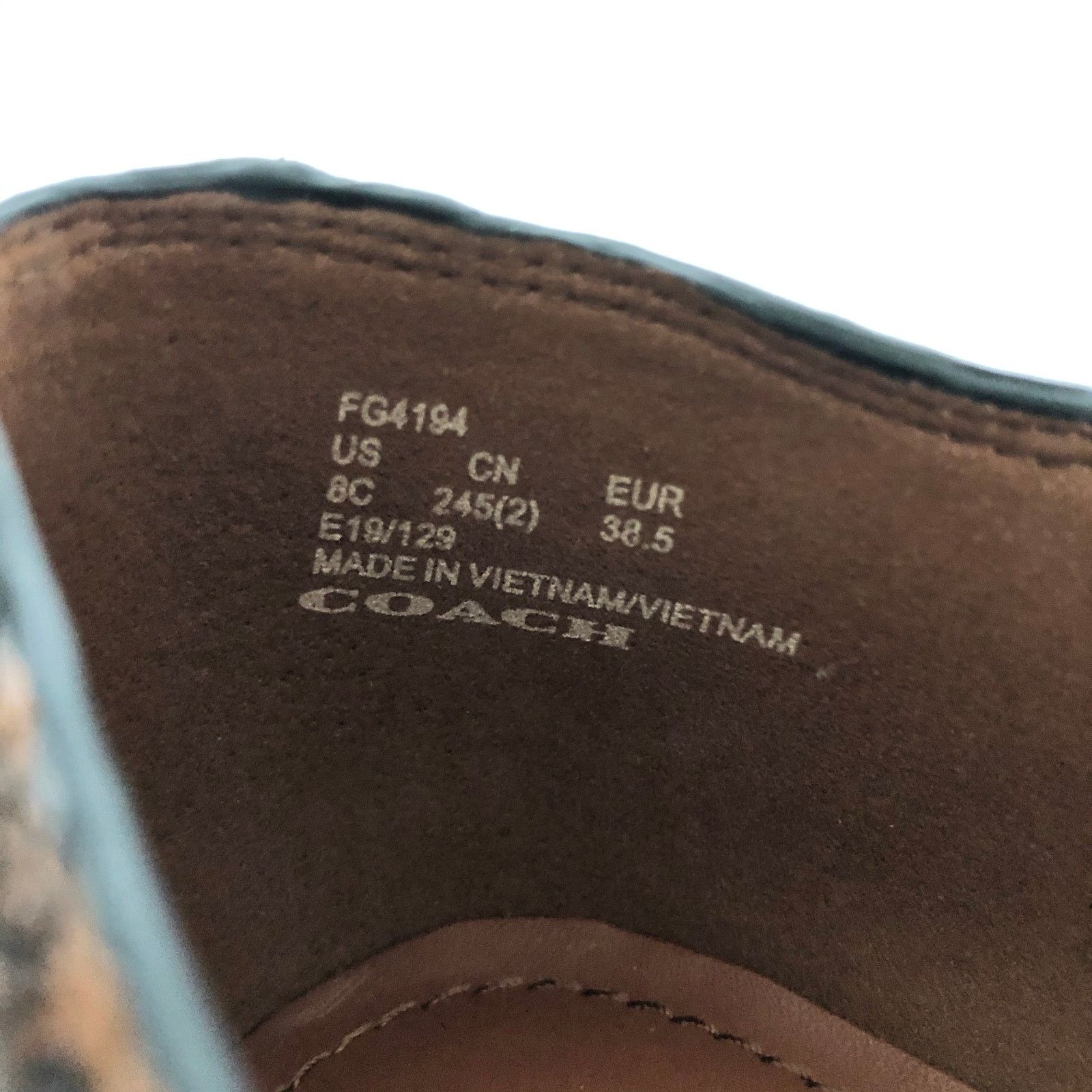 Coach Coach Perri Snake Print Ankle Bootie Carmel Western FG4194 Size US 8 / EU 41 - 5 Thumbnail