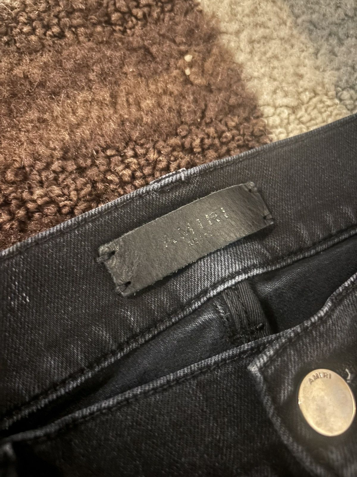 Amiri Amiri Denim Tear Jeans Size US 34 / EU 50 - 2 Thumbnail