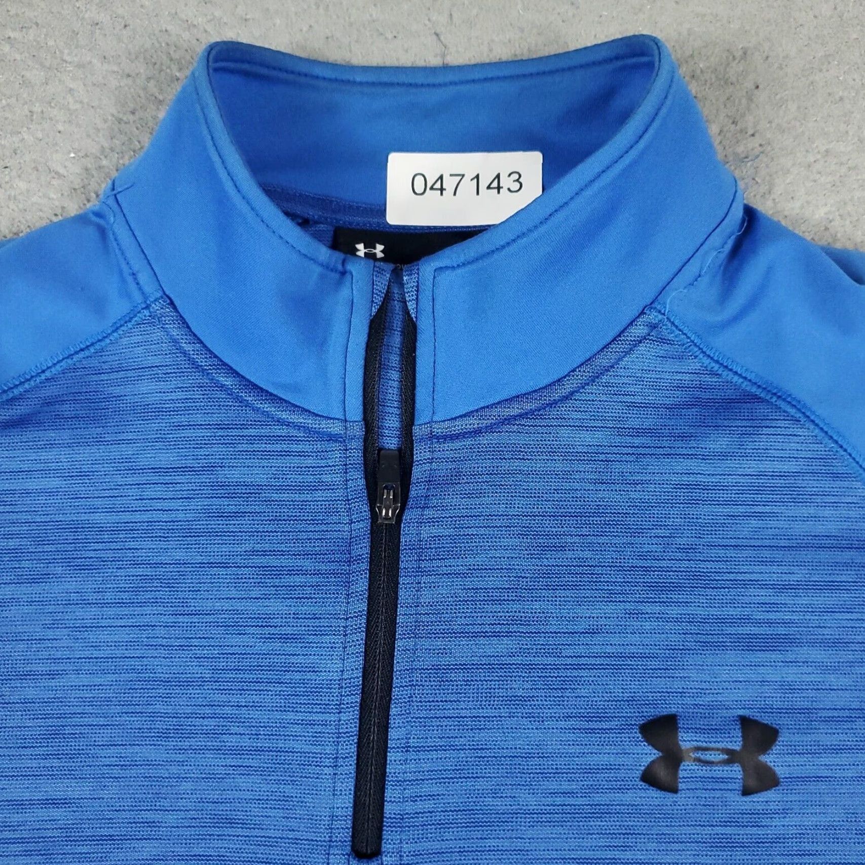 Under Armour Under Armour Sweater Mens Medium Blue 1/4 Zip Pullover Sweatshirt Size US M / EU 48-50 / 2 - 2 Thumbnail