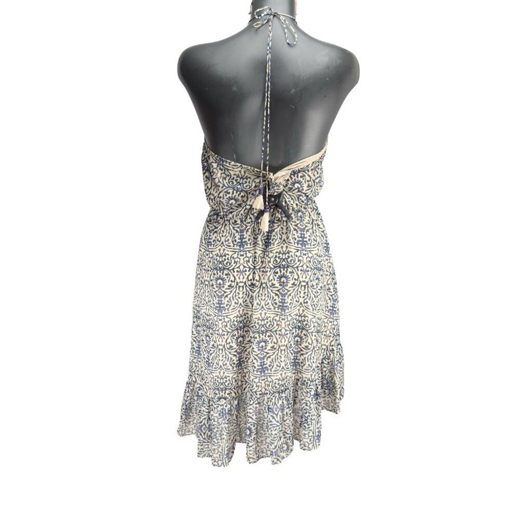 Free People FREE PEOPLE Safari Sunset Halter Ruffle light Summer Dress S Size M / US 6-8 / IT 42-44 - 8 Thumbnail