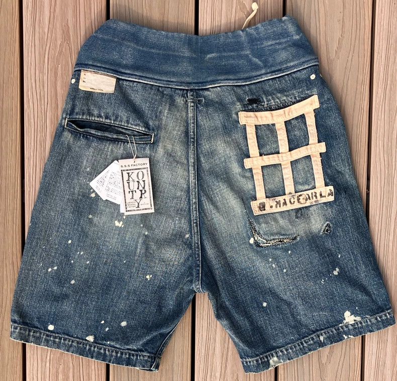 Kapital Kapital SizeM Make old shorts Size US 32 / EU 48 - 1 Thumbnail