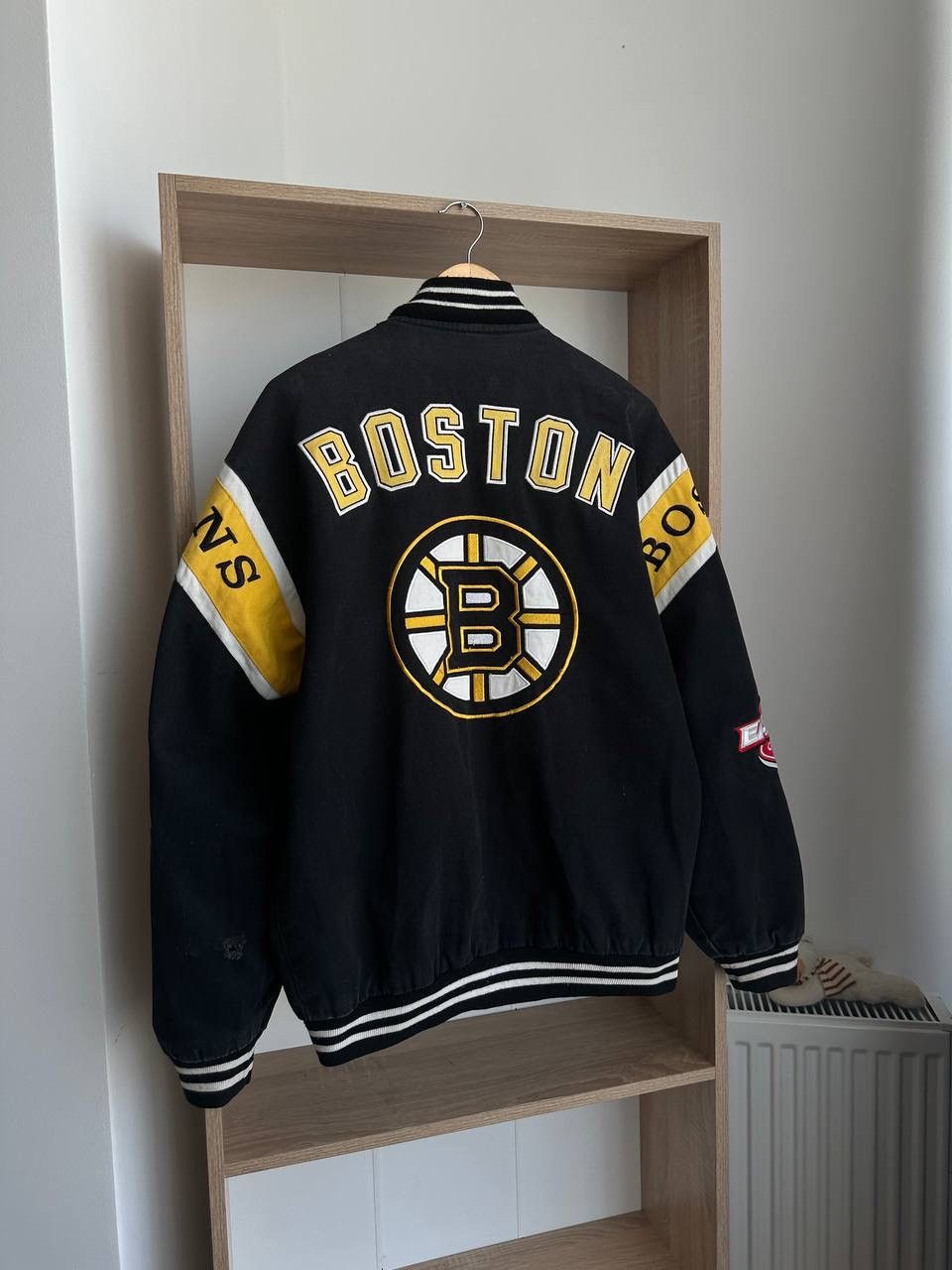 NHL × Vintage Vintage Hockey Delong NHL Boston Bruins Bomber Jacket Size US M / EU 48-50 / 2 - 22 Thumbnail