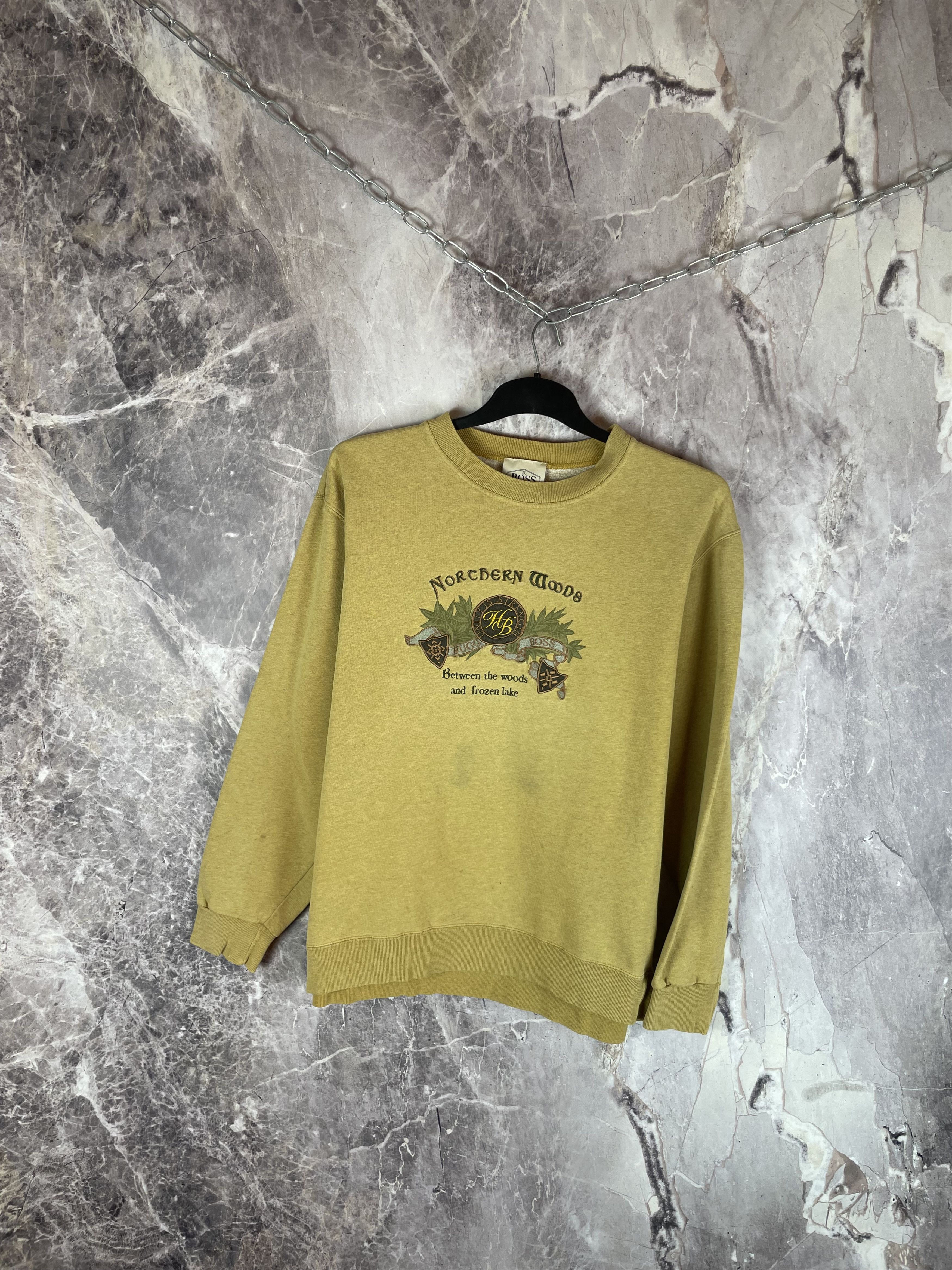 Hugo Boss Hugo Boss Vintage Sweatshirt Size US XL / EU 56 / 4 - 2 Thumbnail